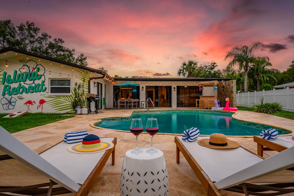 Your private island retreat, where every sunset feels like a dream. 