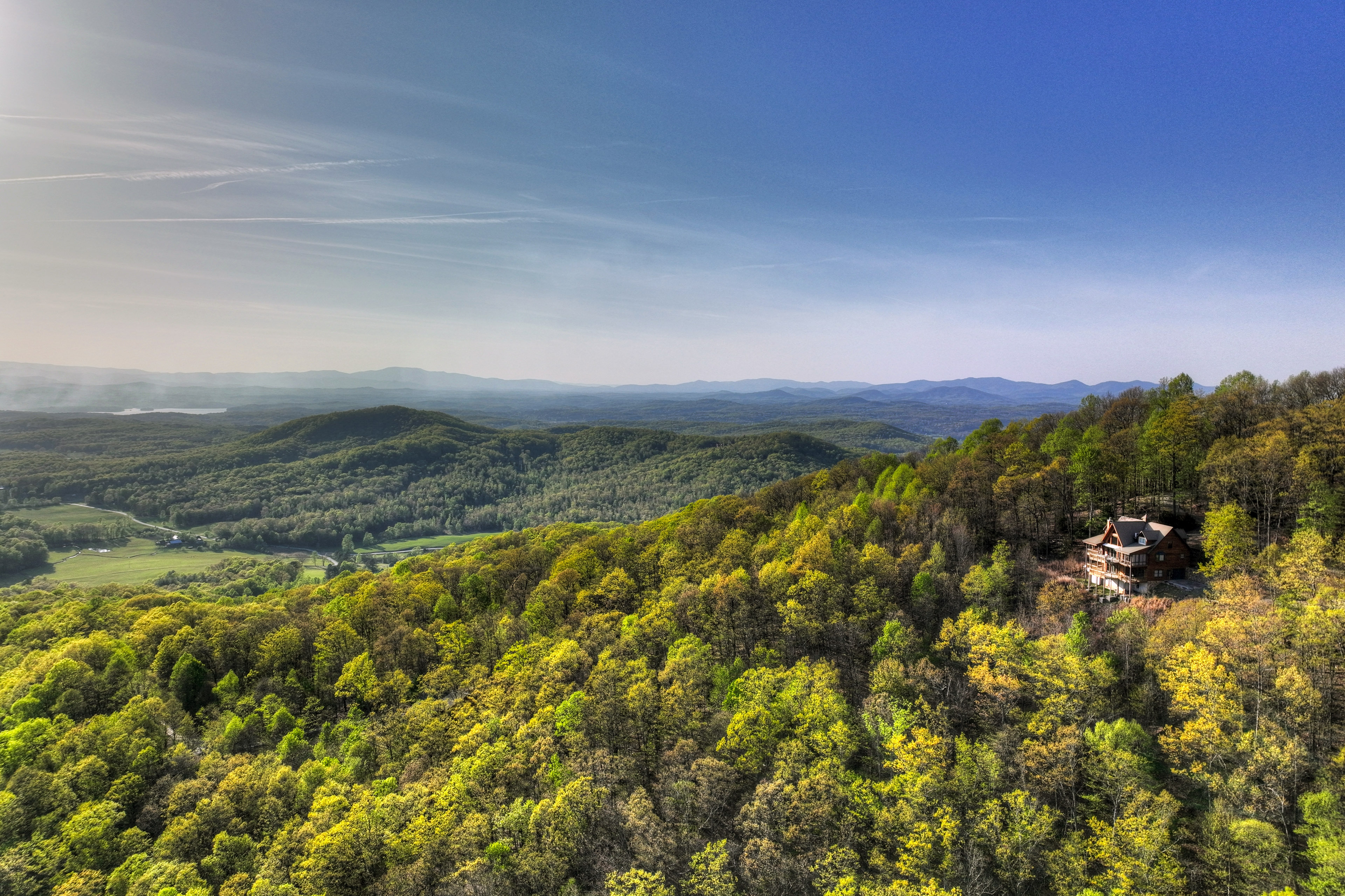 Property Image 1 - Breathtaking Morganton Home: Hot Tub & Mtn Views!