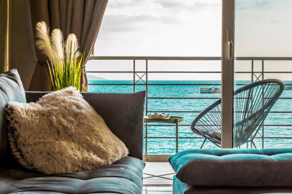 Property Image 1 - Seafront Kalamata Haven - Blue Luxury Suite