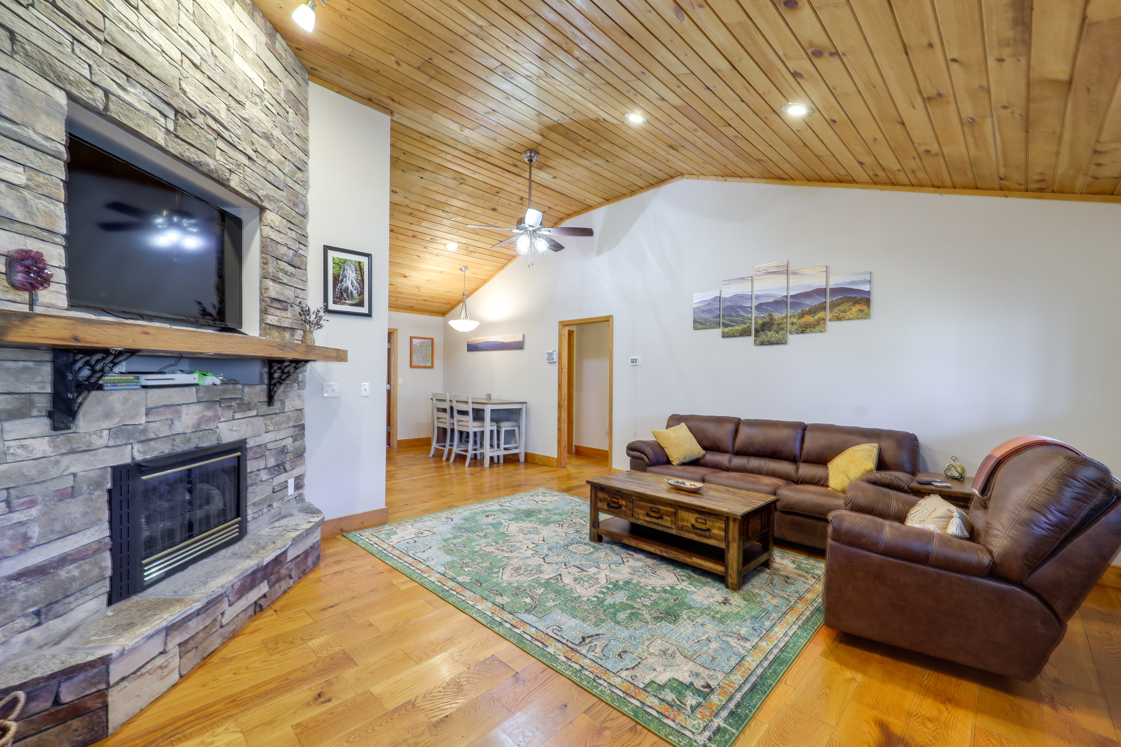 Property Image 1 - Pet-Friendly Spruce Pine Cabin w/ Private Fire Pit