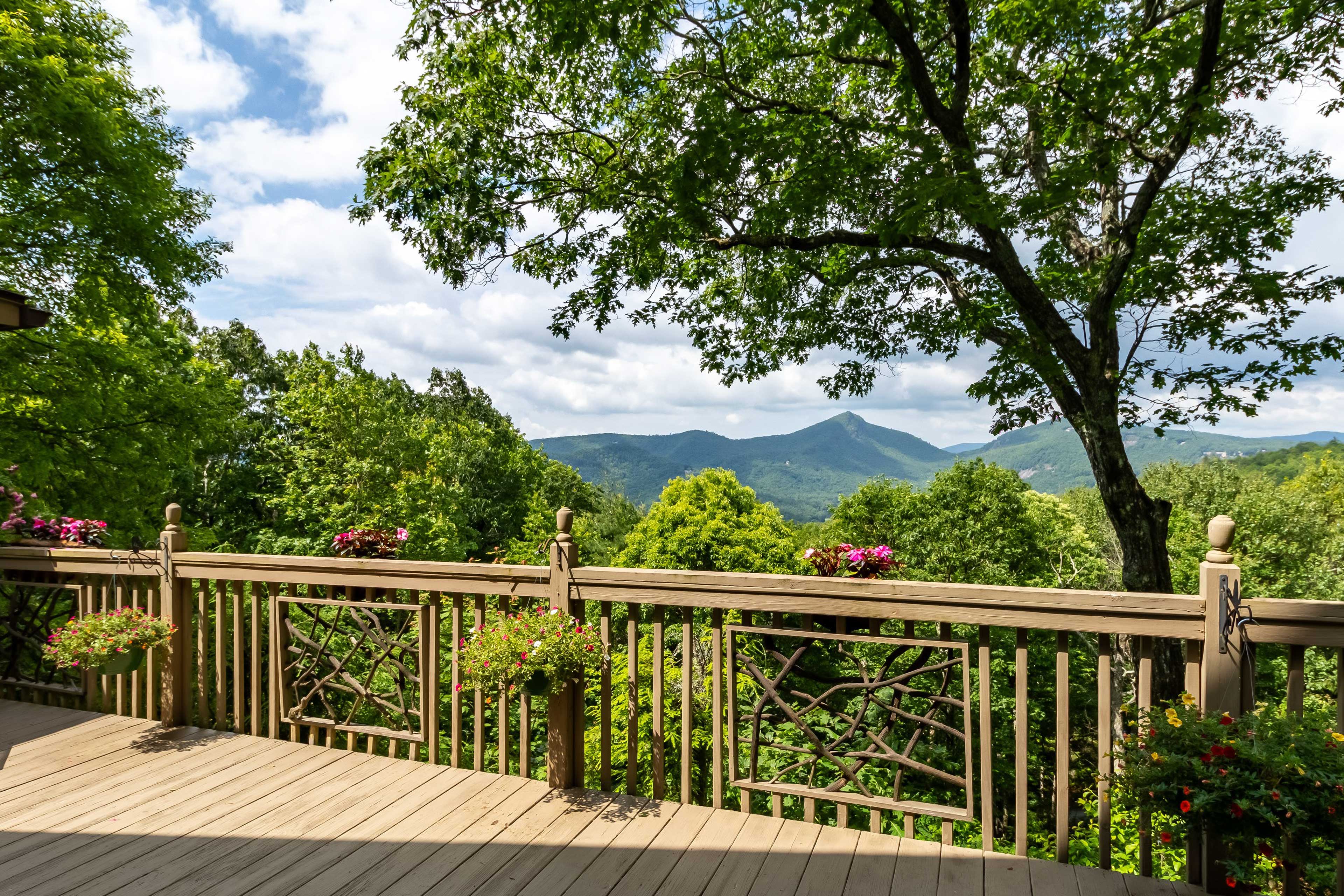 Property Image 2 - Cabin w/ Mountain Views: Near Cashiers & Highlands