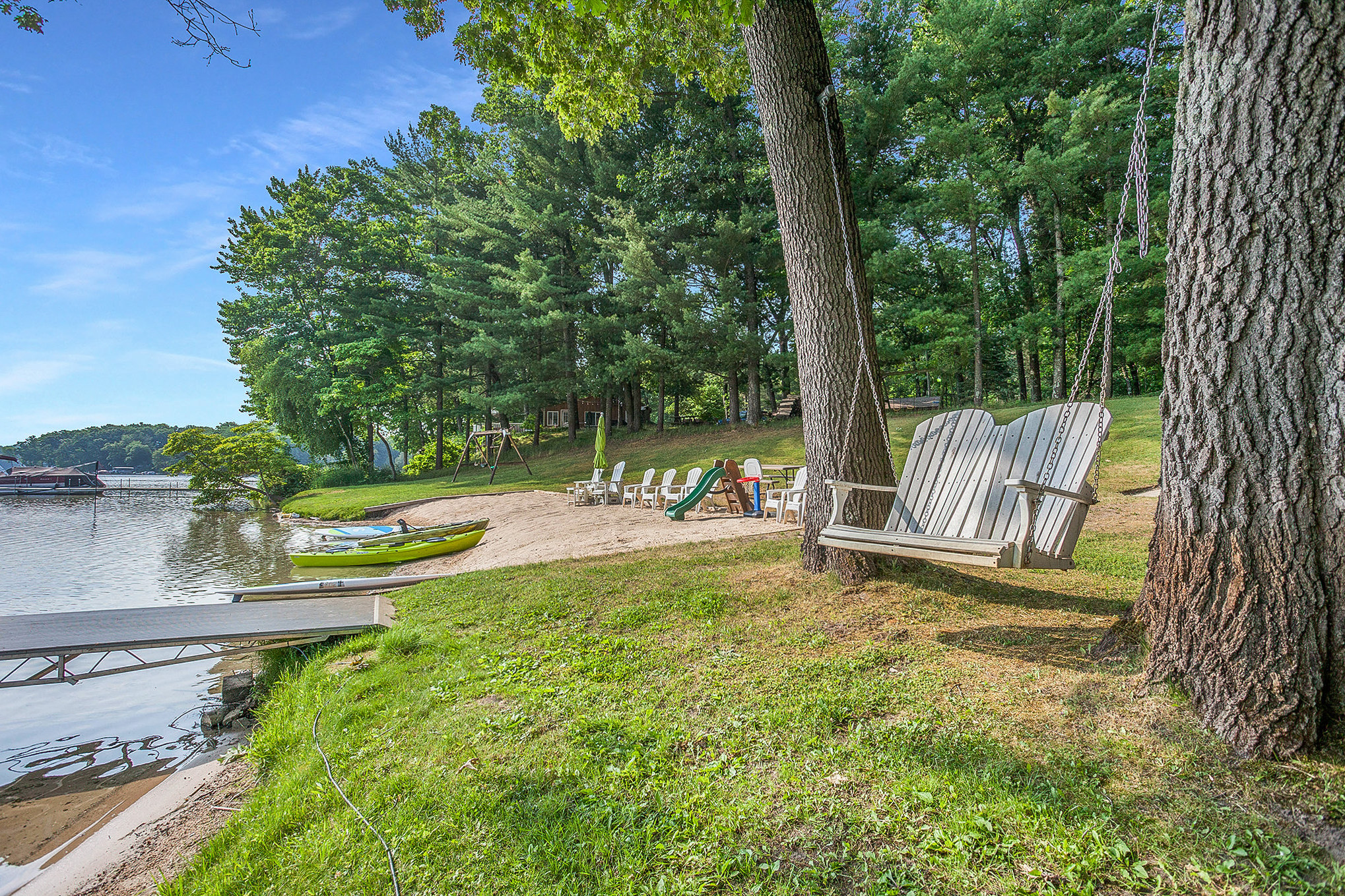 Waterfront Newaygo Cottage w/ On-Site Lake Access!