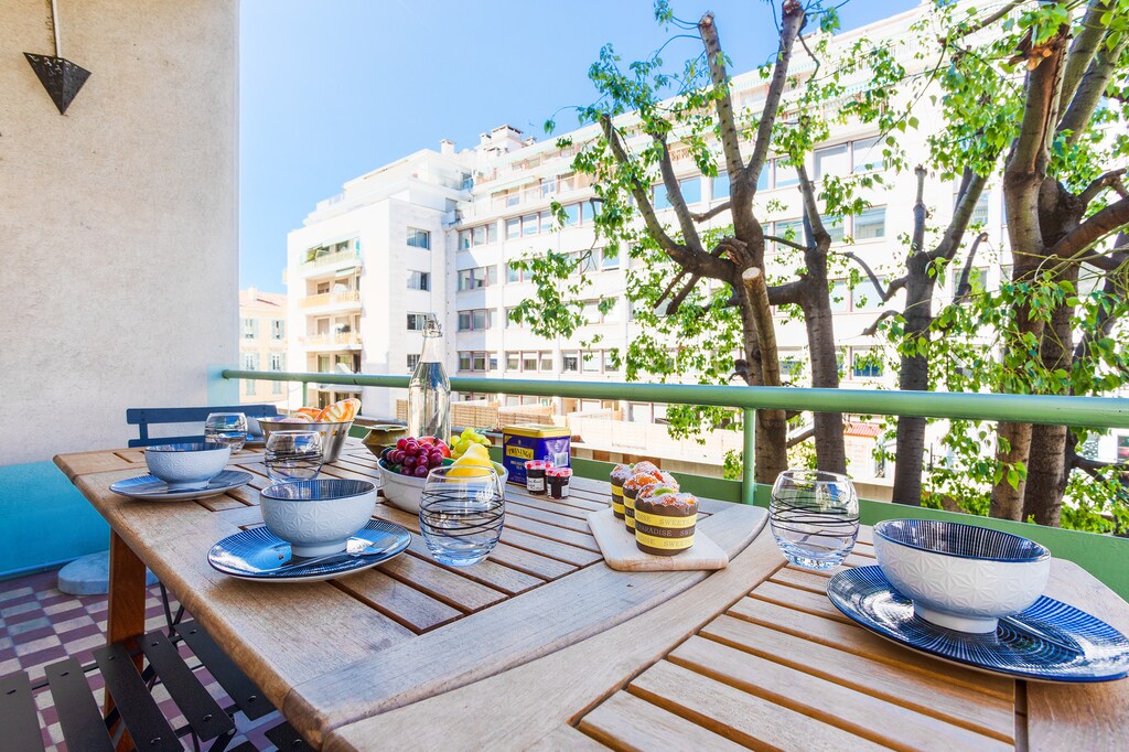 Terrace with dining area