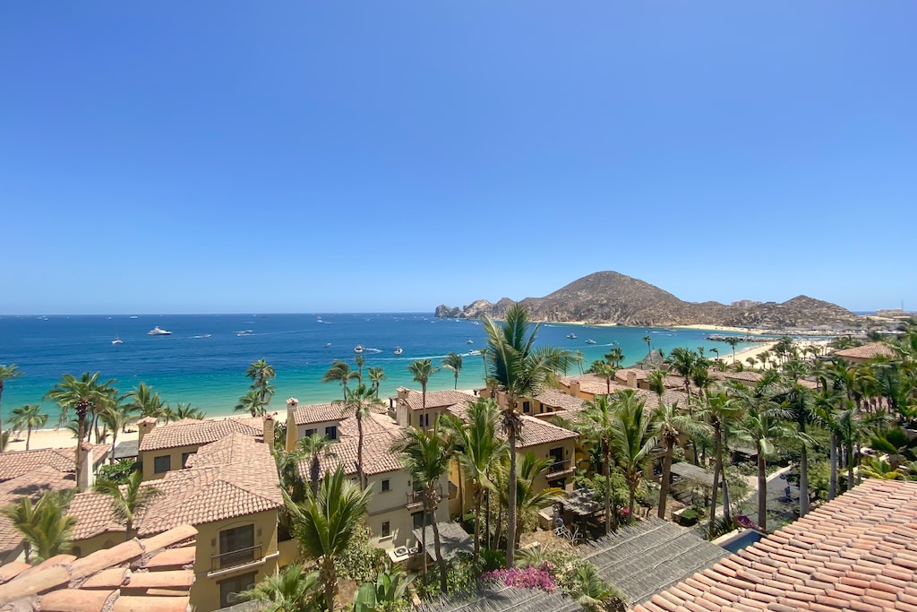 Gaze out over the ocean as you enjoy your morning coffee.