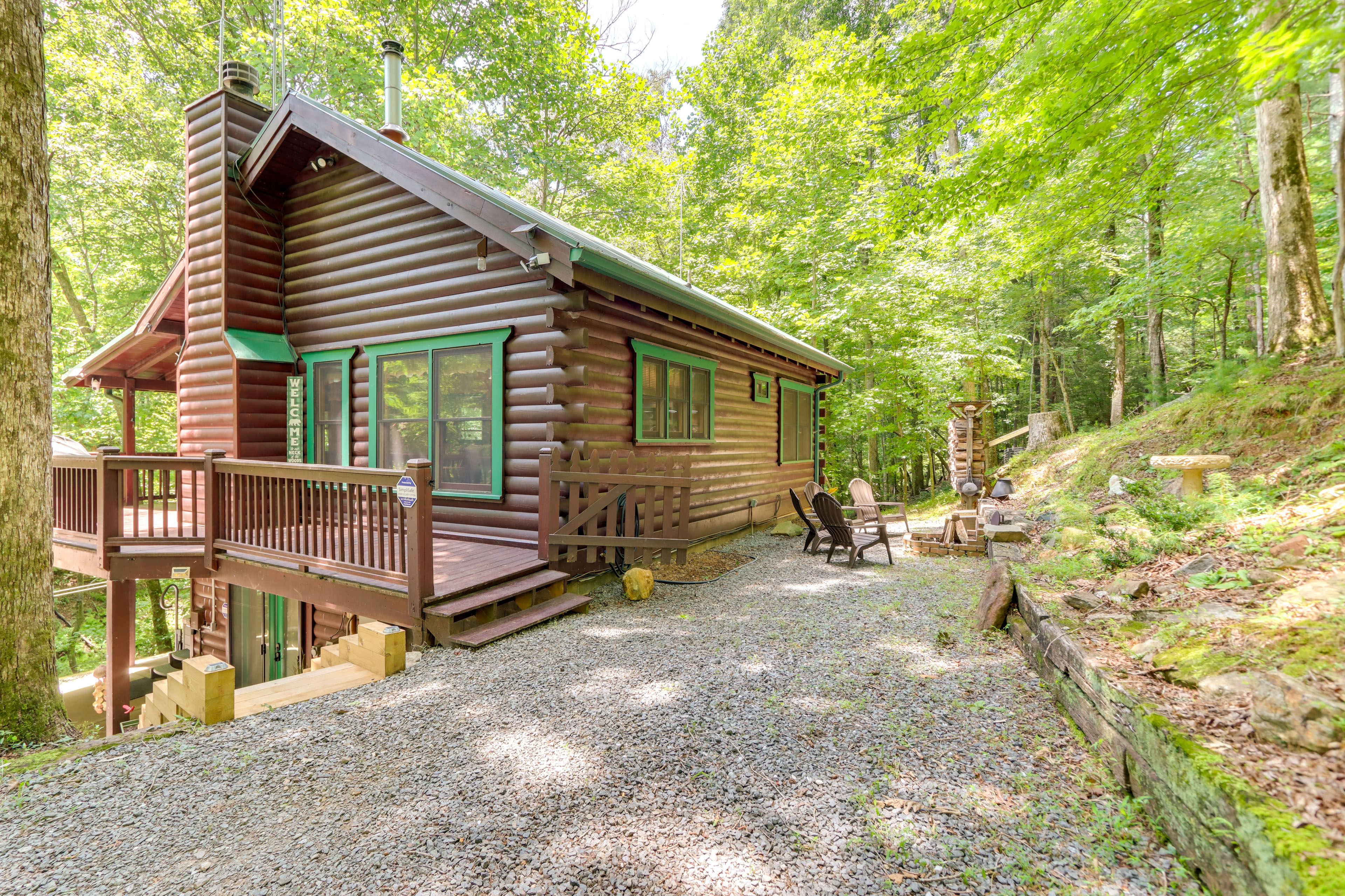 Property Image 2 - Ellijay Cabin w/ Deck and Hot Tub!