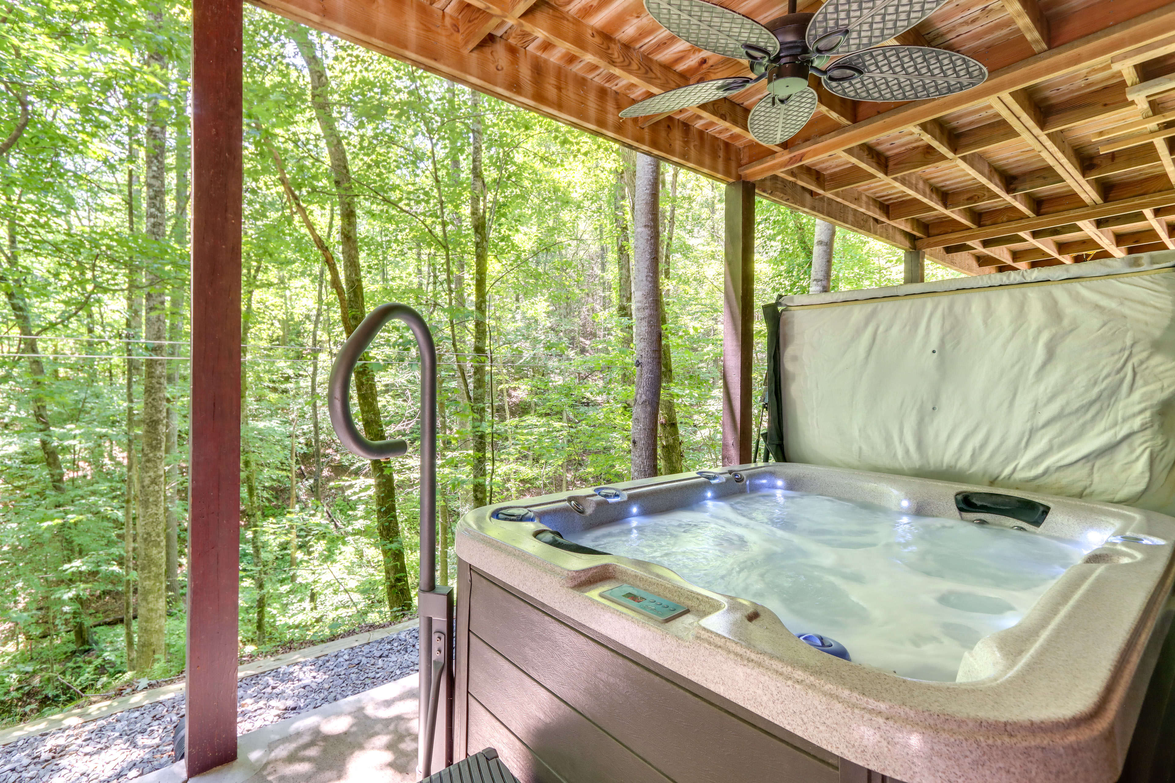 Property Image 1 - Ellijay Cabin w/ Deck and Hot Tub!