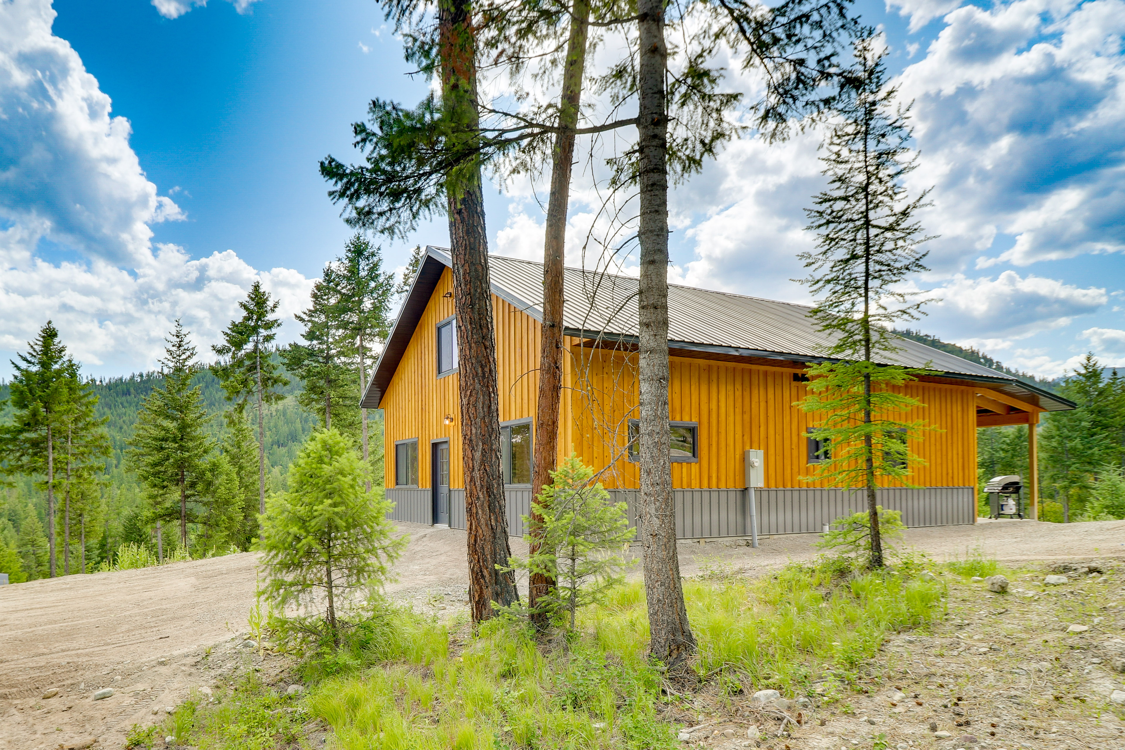 Property Image 1 - Modern Lakeside Cabin w/ Mountain Views & Hot Tub!