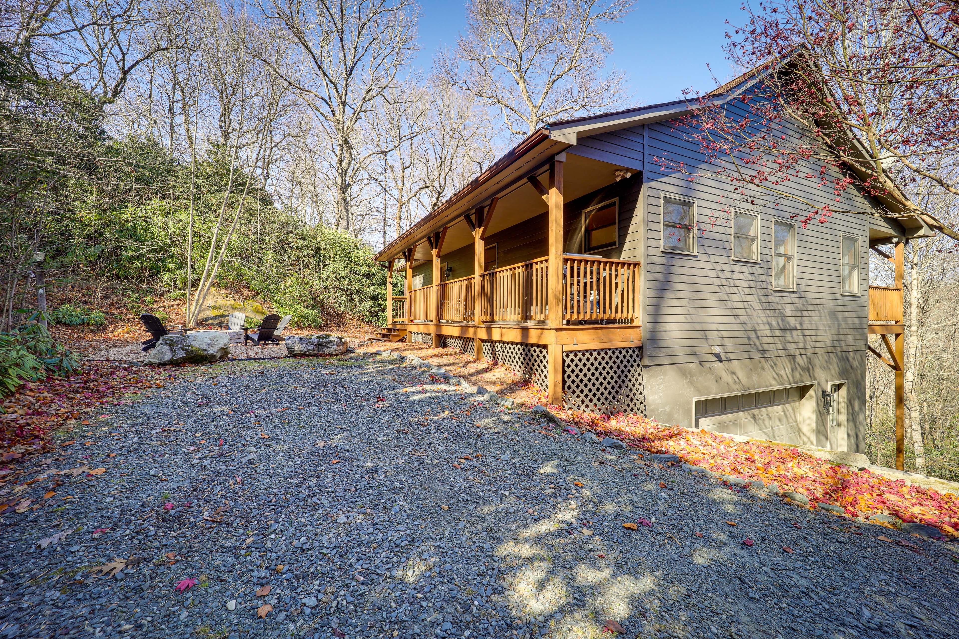 Property Image 2 - Blowing Rock Escape w/ Covered Deck & Fire Pit