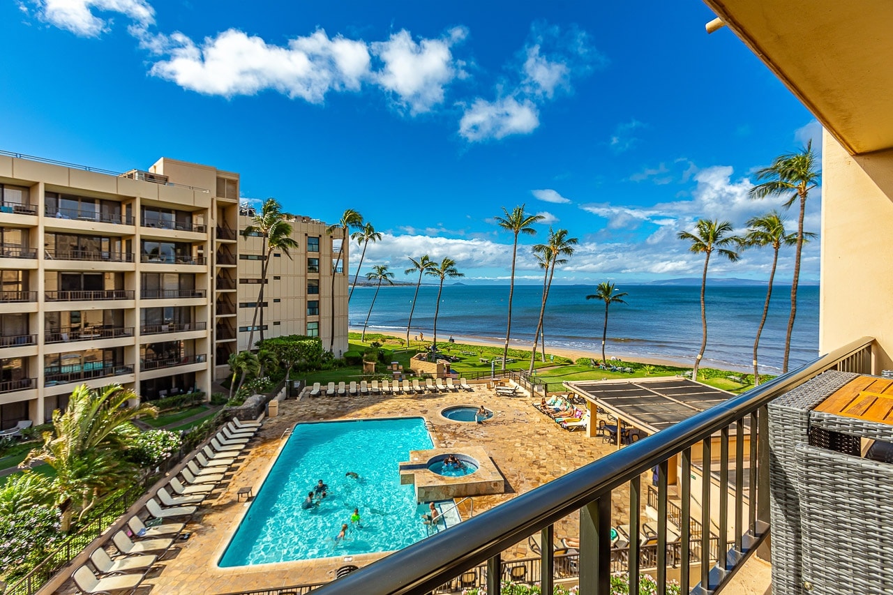Enjoy this view from your private lanai.