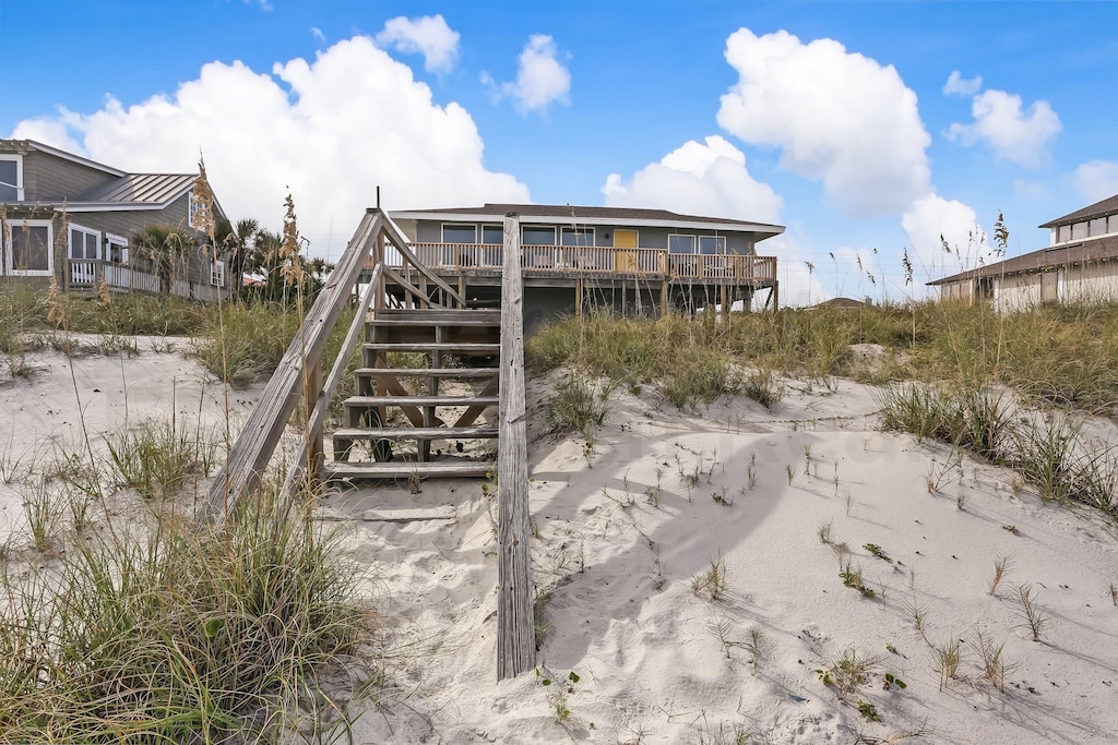 Boardwalk from Beach