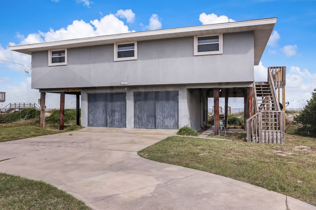 Front of house/Parking