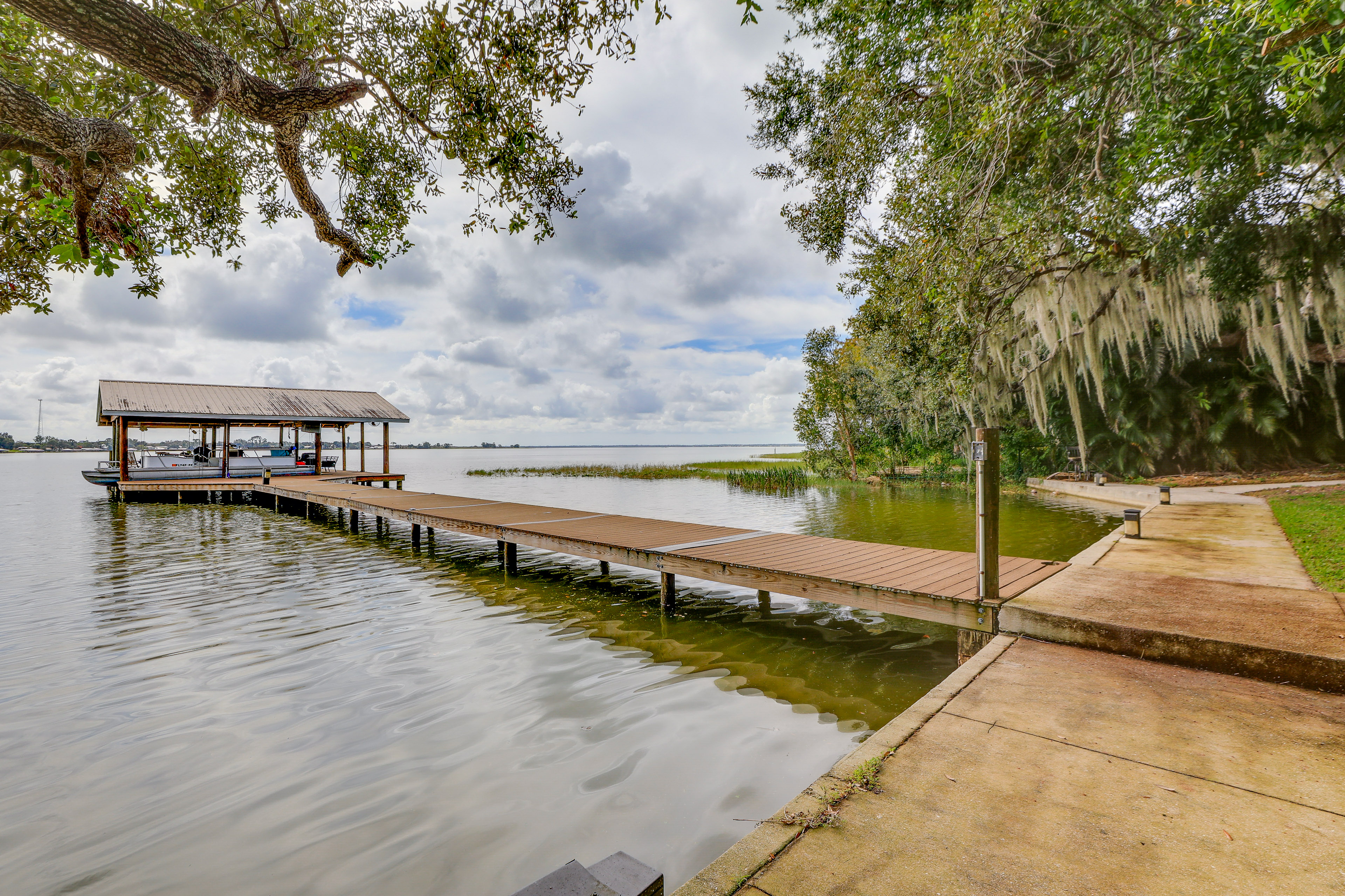 Florida Retreat w/ Patio, Boat Dock & Shuffleboard