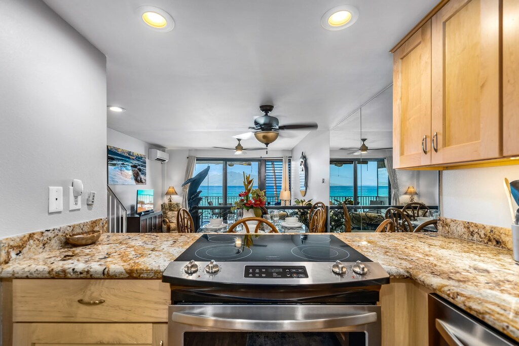 Enjoy the views while cooking