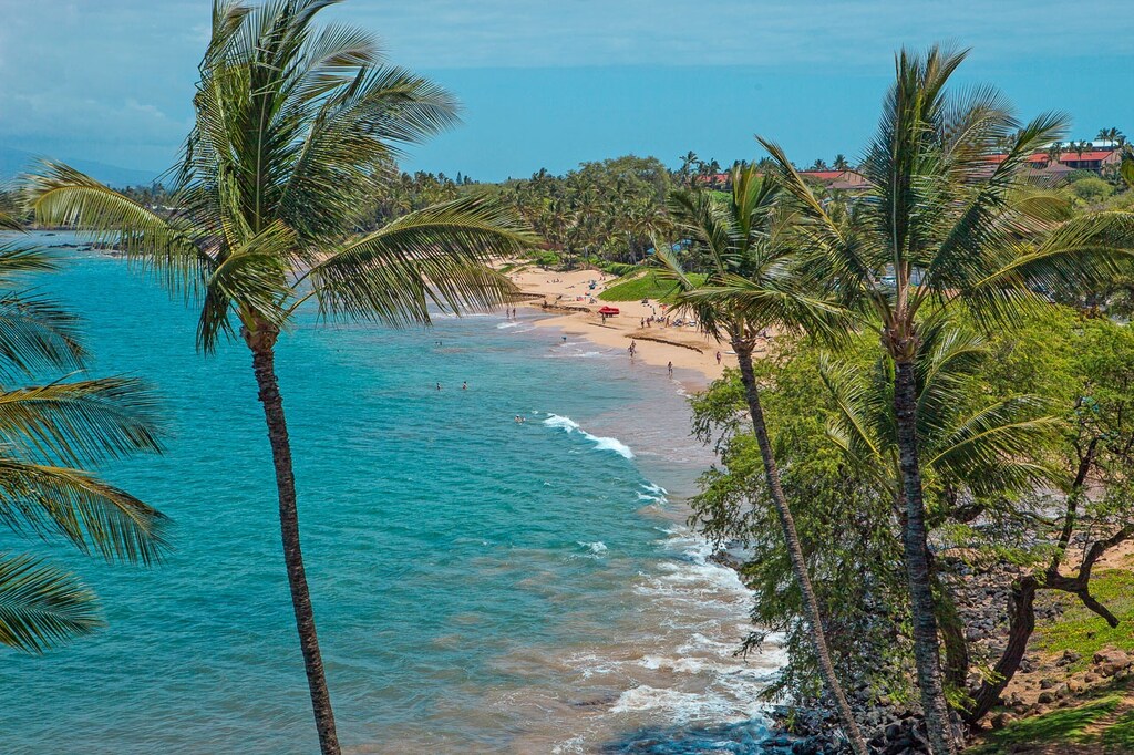 Scenic Maui coastline
