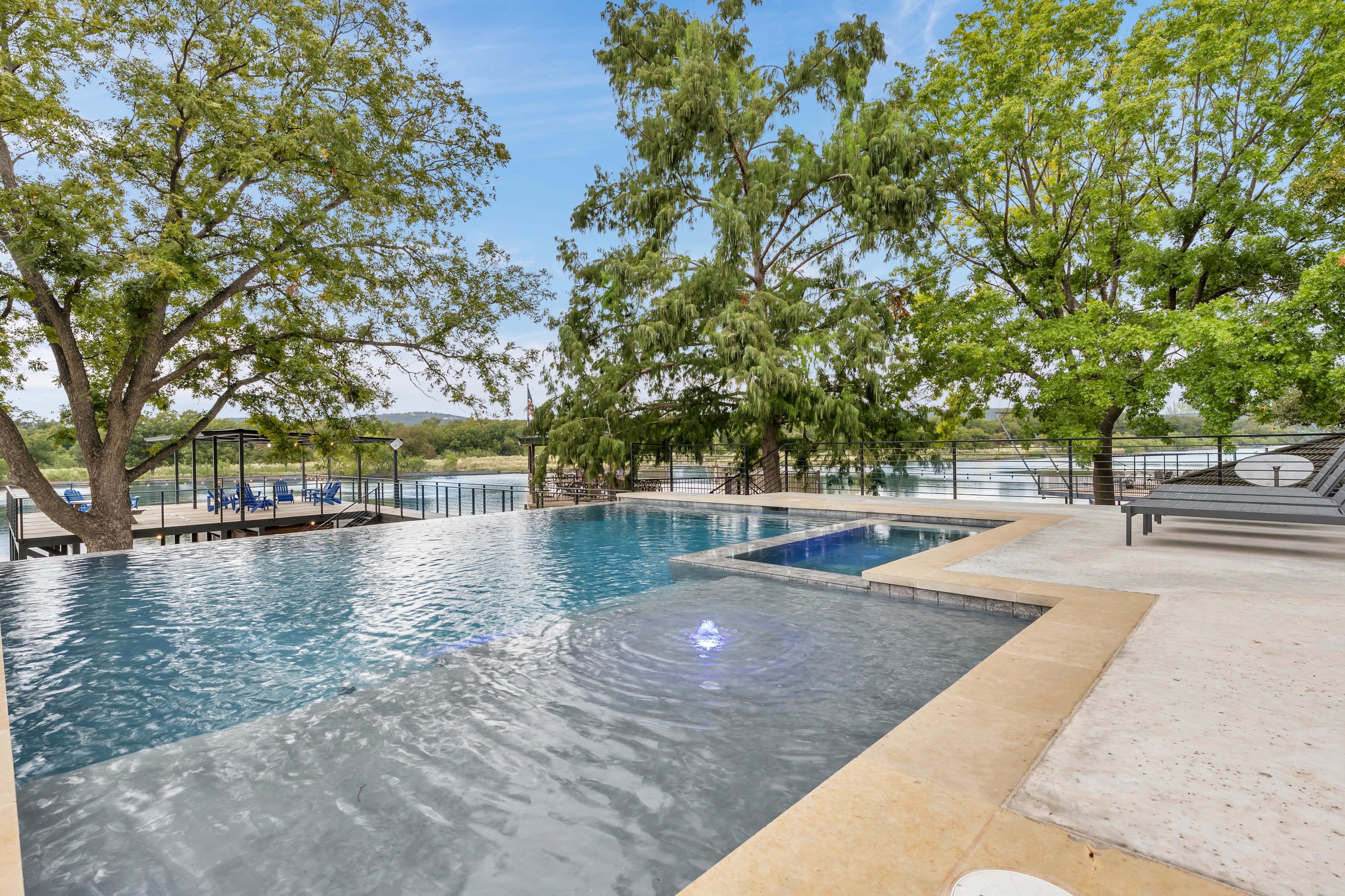 All the Amenities: Pool, Hot Tub, Waterfront, Game Room, Boat Lift