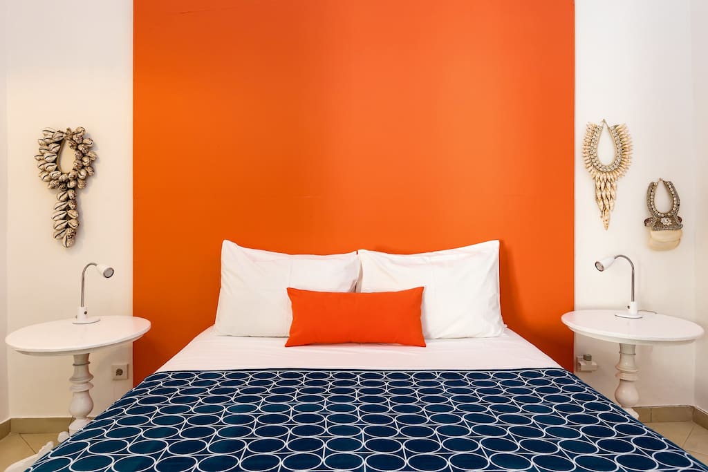 Quality bedding with tasteful decor