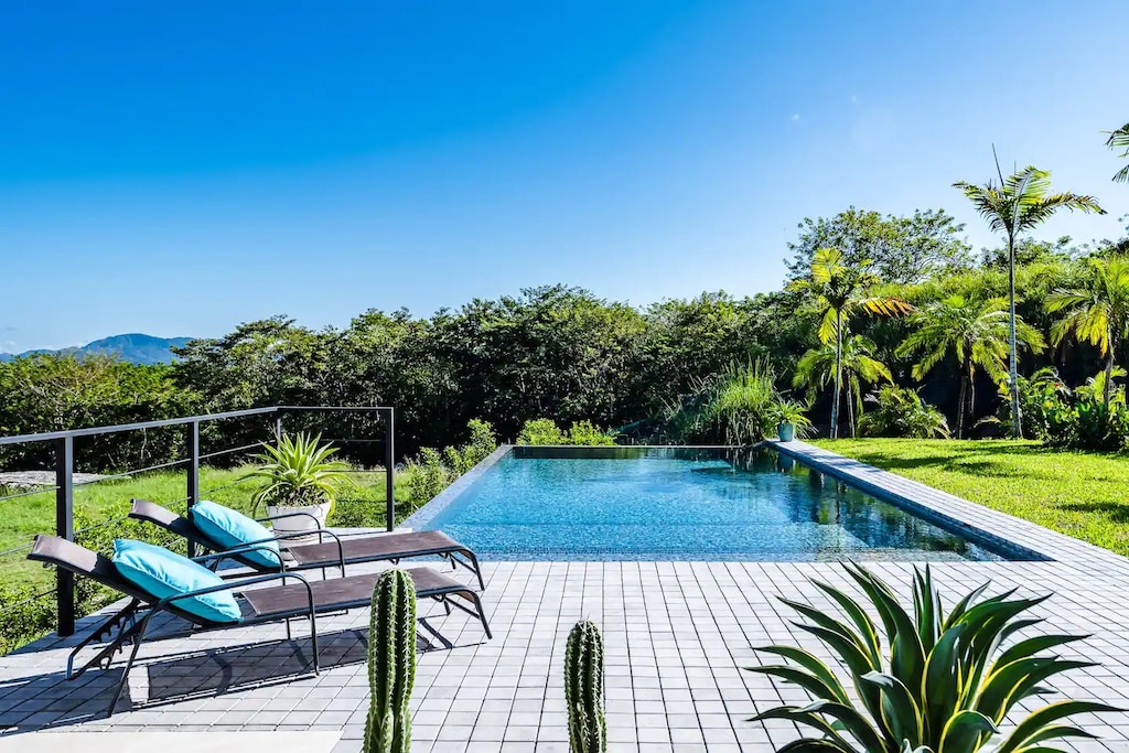 Pool time with epic valley view