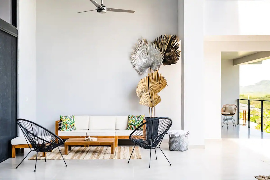 Relax outdoors in style at our cozy lounge area.