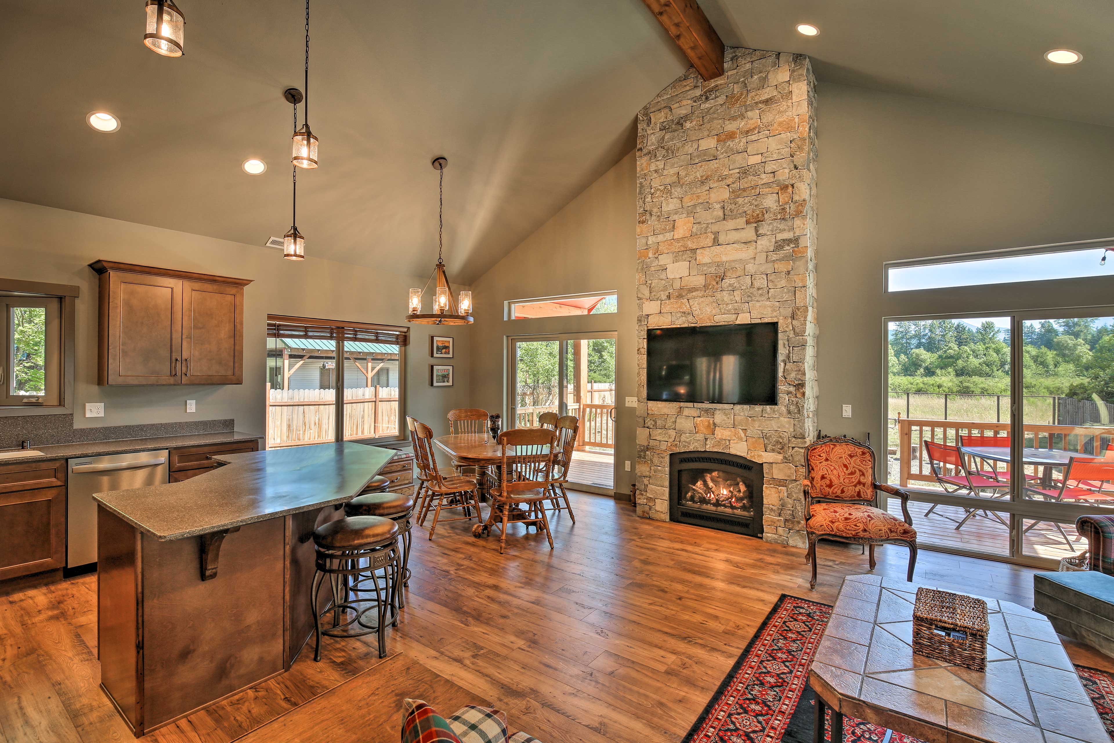 Property Image 1 - Rustic Cabin Near Mt Rainier: Fire Pit & BBQ!