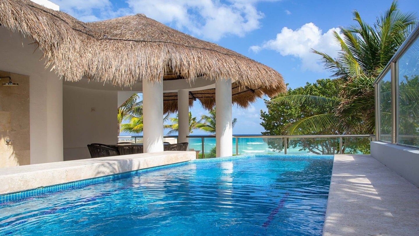 Property Image 1 - Playa del Carmen Beachfront Villa