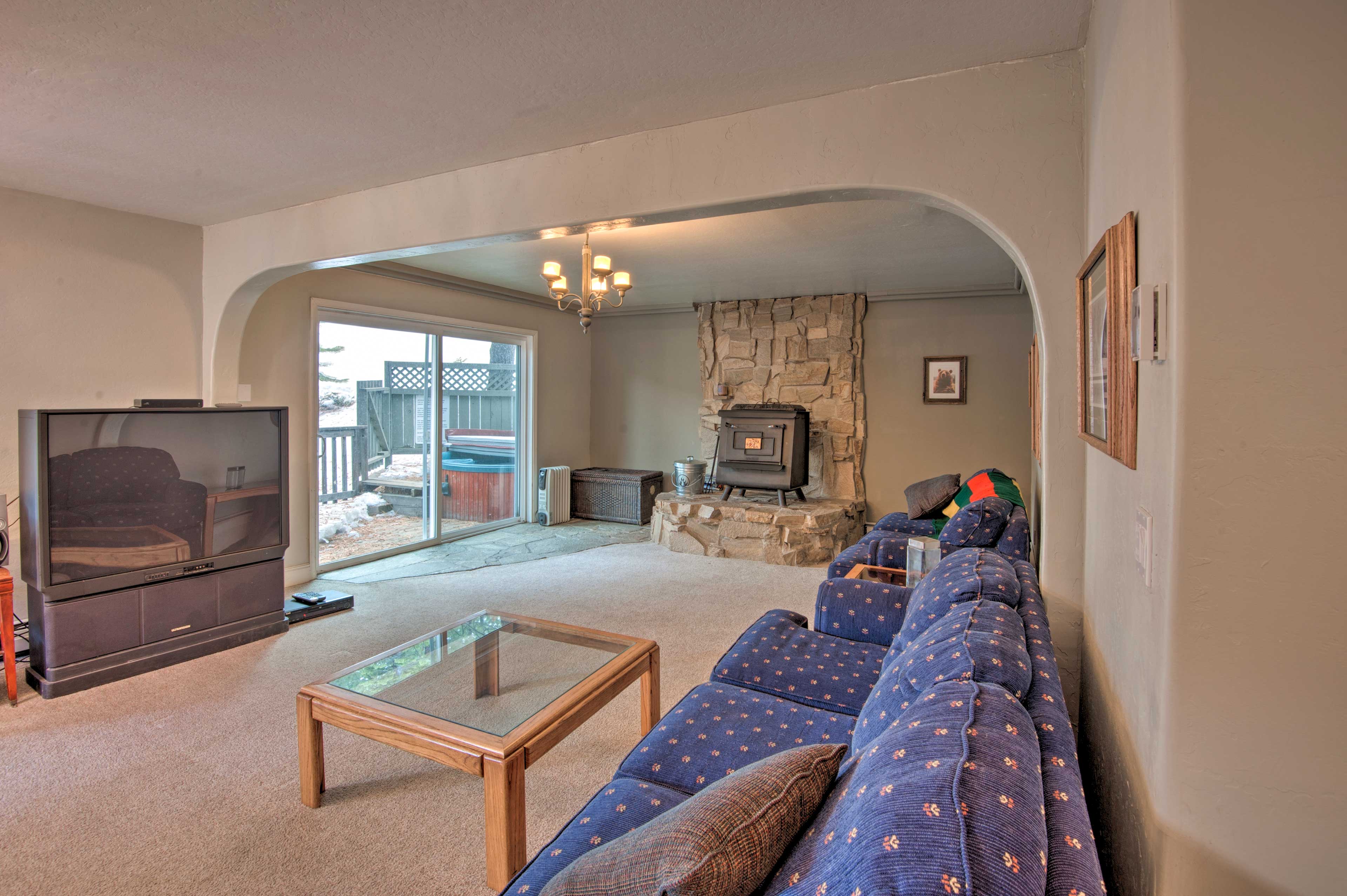 Stateline Home on 1 Acre w/ Deck & Views Home Rental in Kingsbury