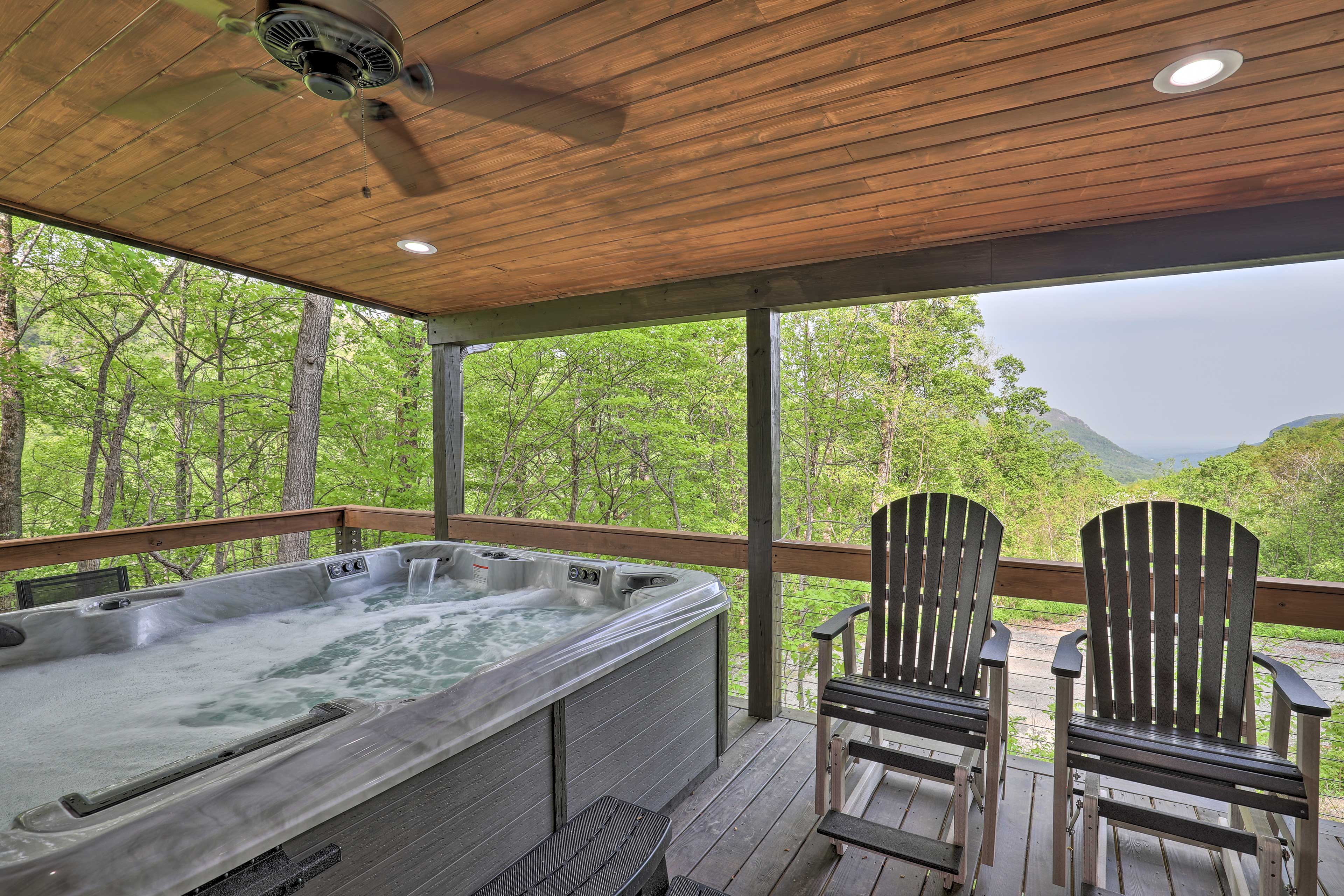 Property Image 2 - Hendersonville Cabin w/ Deck & Mountain Views