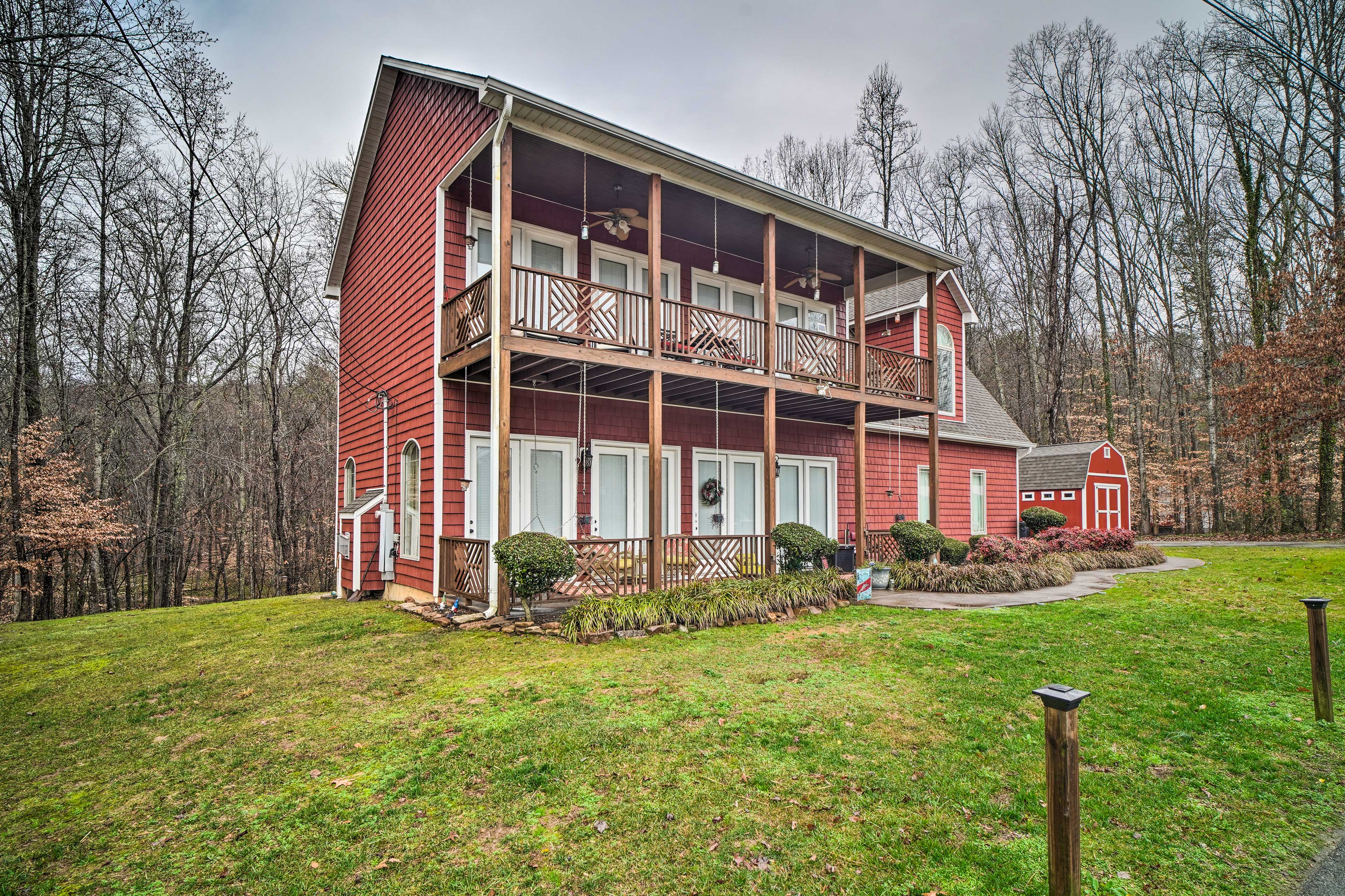 Property Image 1 - Dog-Friendly Family Home Steps to Norris Lake