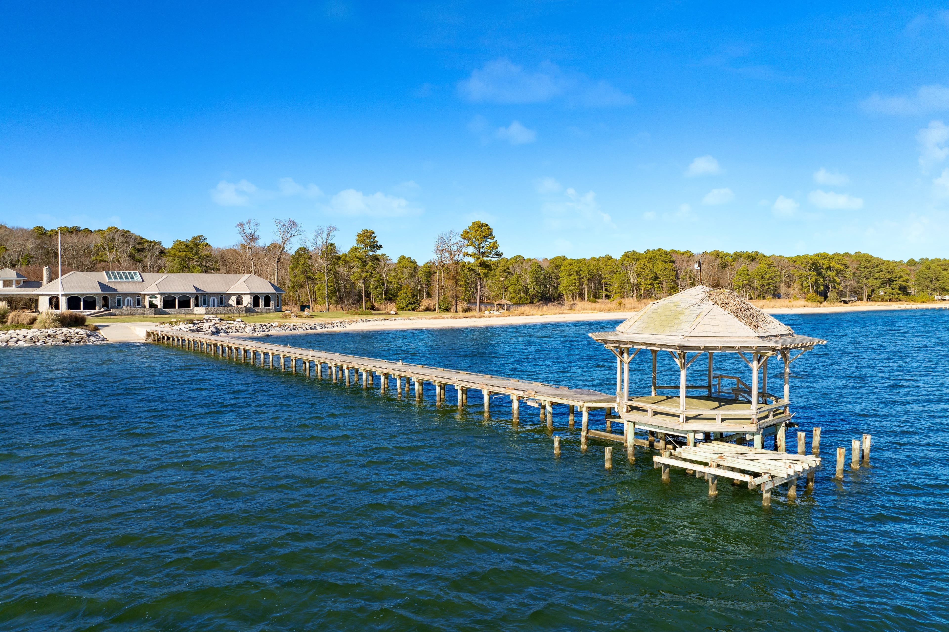 Private pier.