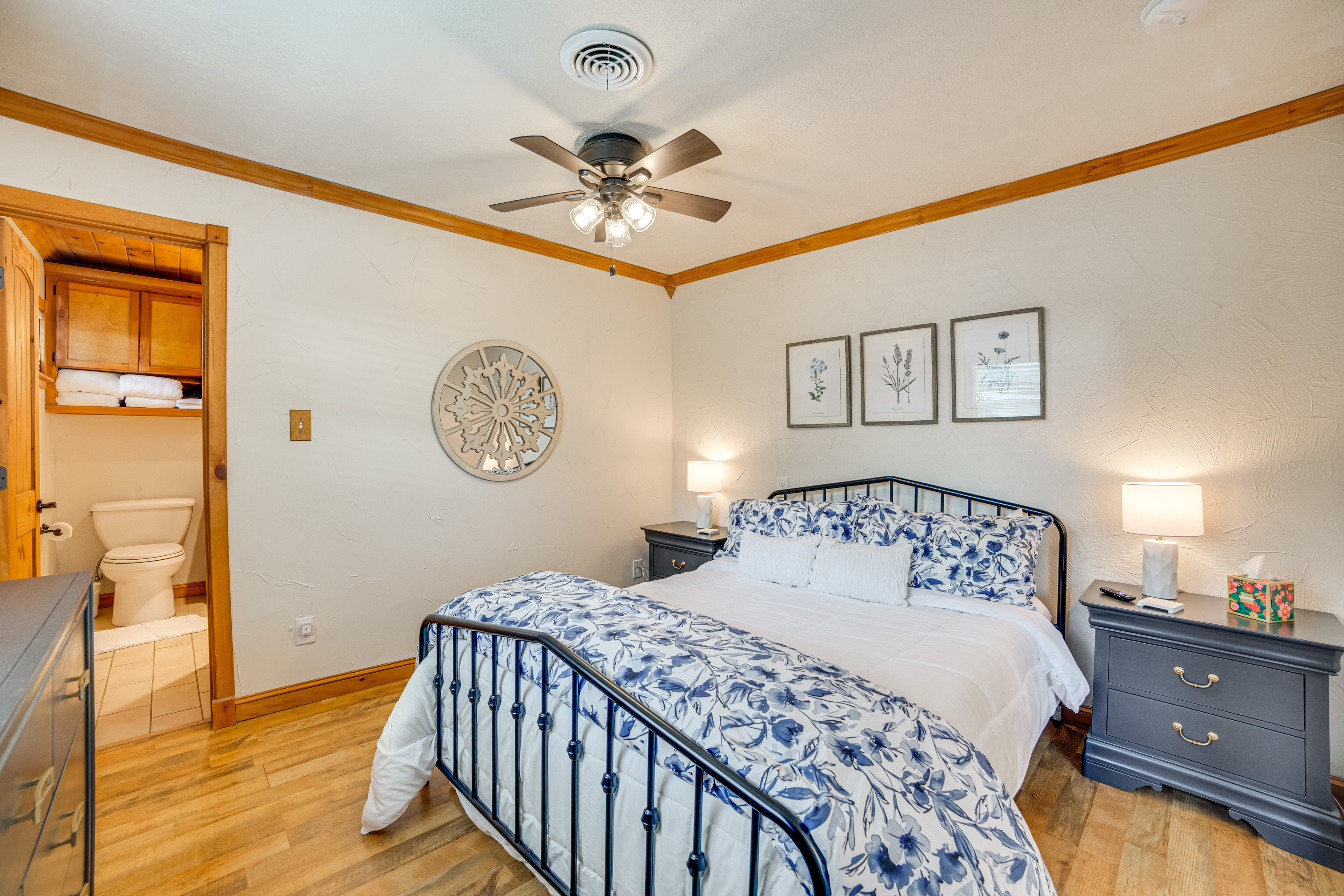 Spacious Deck: Waterfront Home in Gun Barrel City!