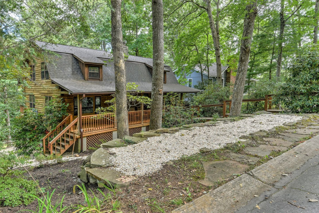 Property Image 2 - Charming Cabin with Fire Pit
