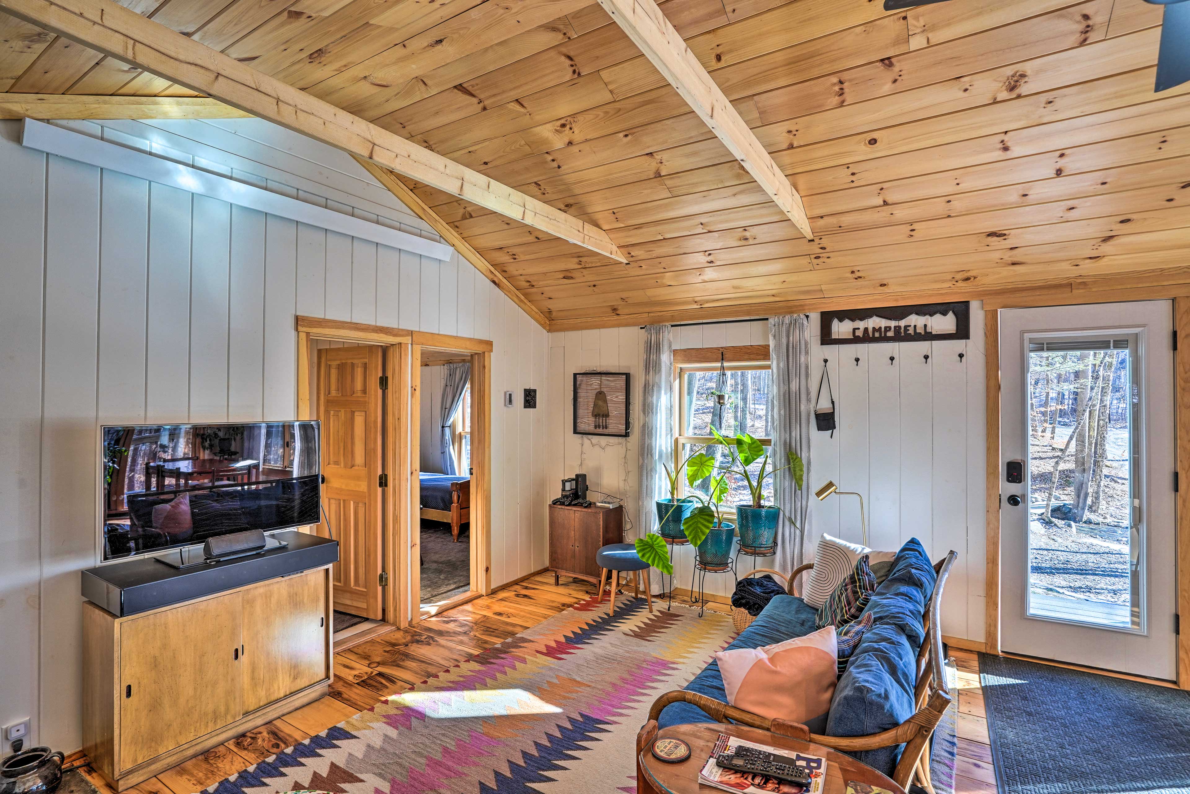 Hiking Trails On-Site: Cozy Falls Brook Cabin