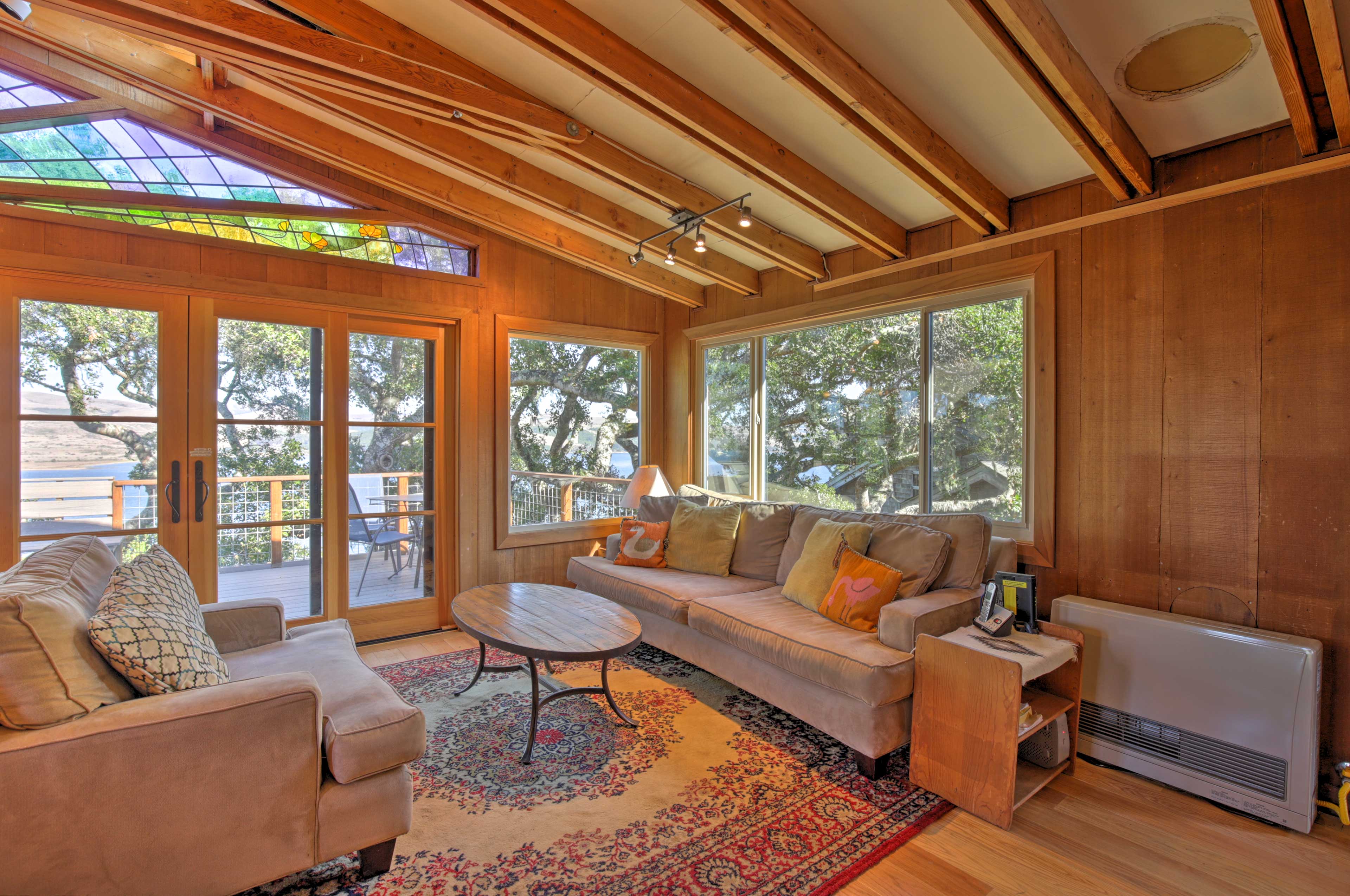 Hillside Home w/ Deck & Views of Tomales Bay!