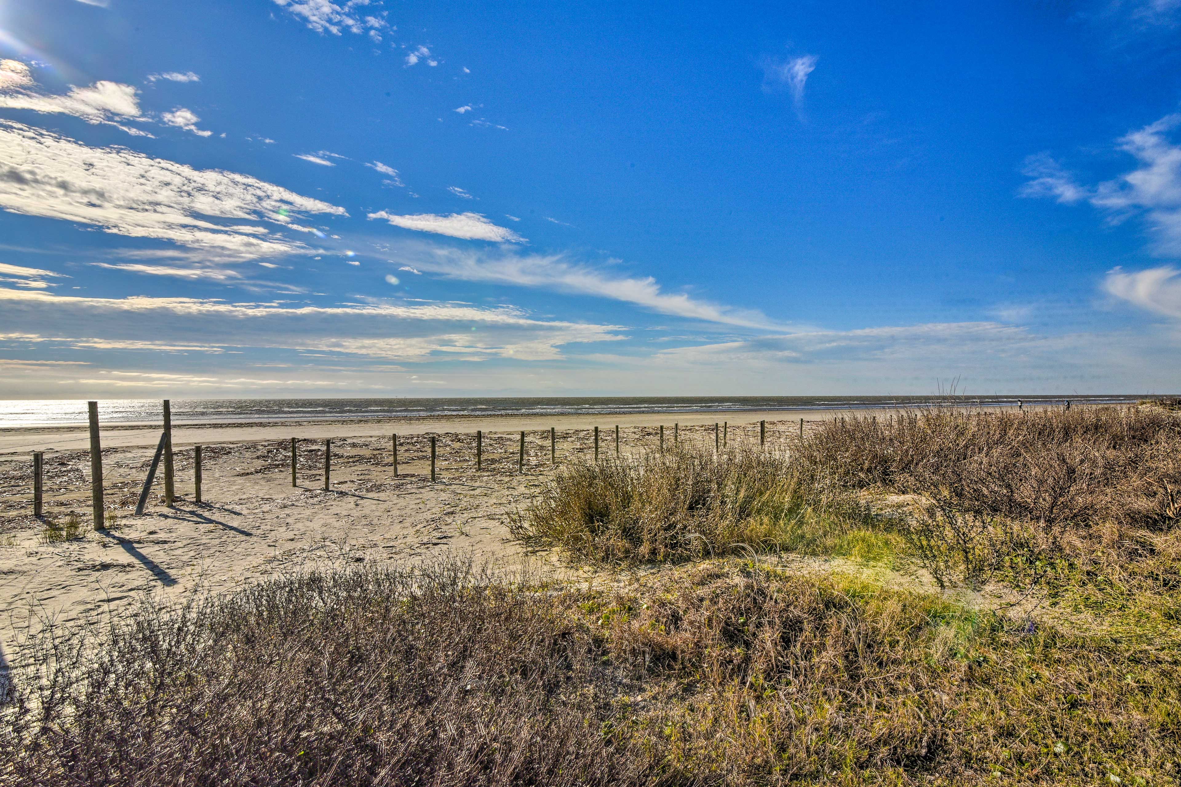 Property Image 2 - Walk to Beach: Ocean-View Home in Galveston!