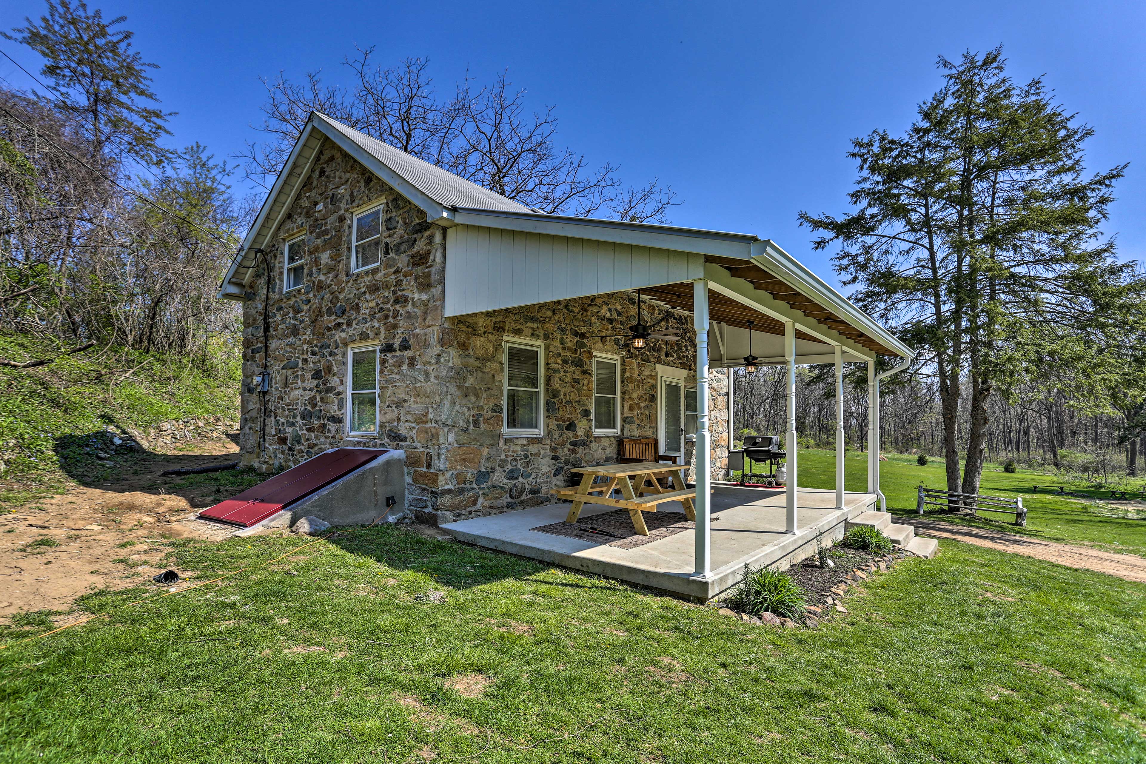 Property Image 1 - Idyllic Hellertown Cottage w/ Patio & Fire Pit!