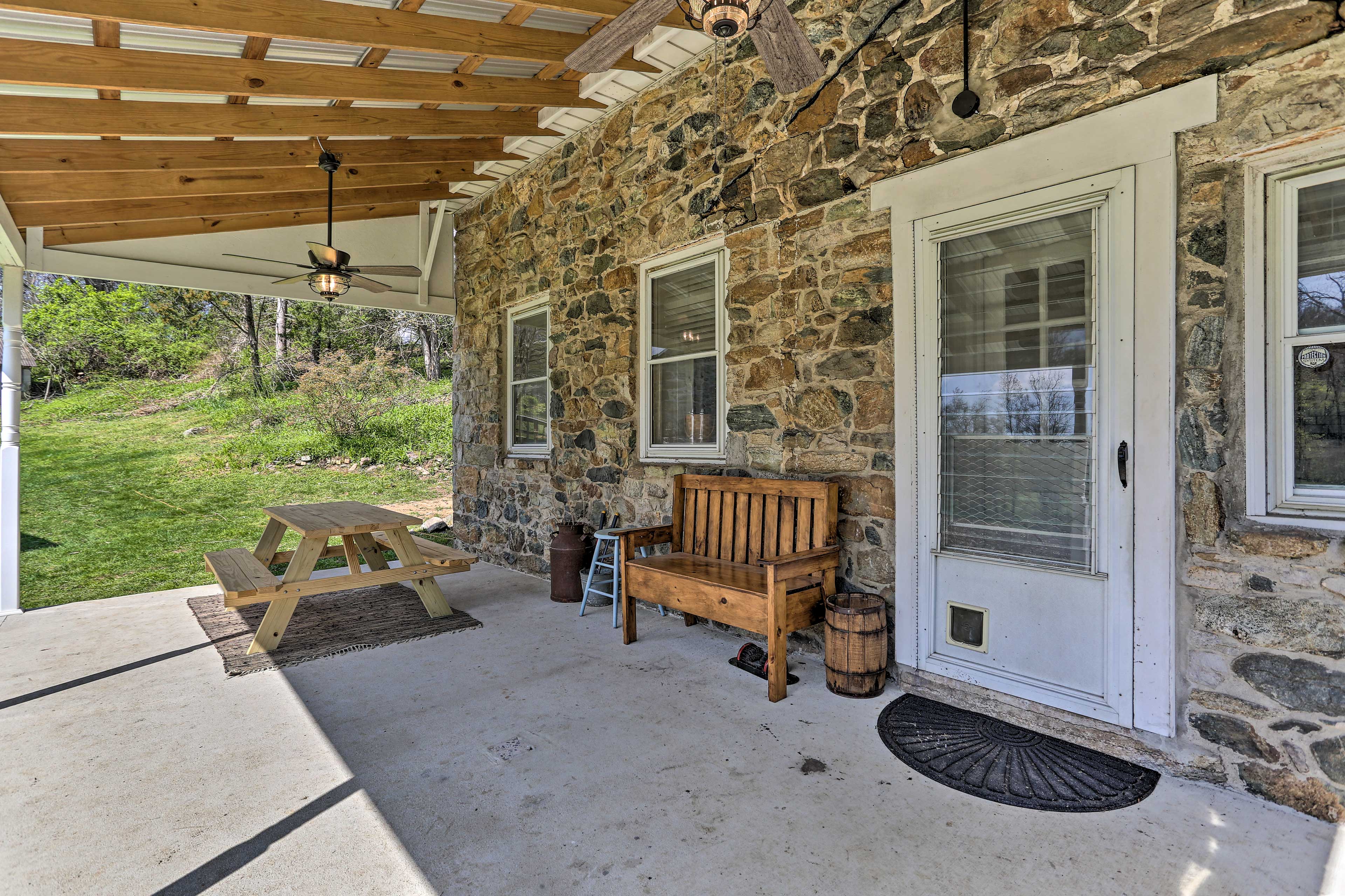 Property Image 2 - Idyllic Hellertown Cottage w/ Patio & Fire Pit!