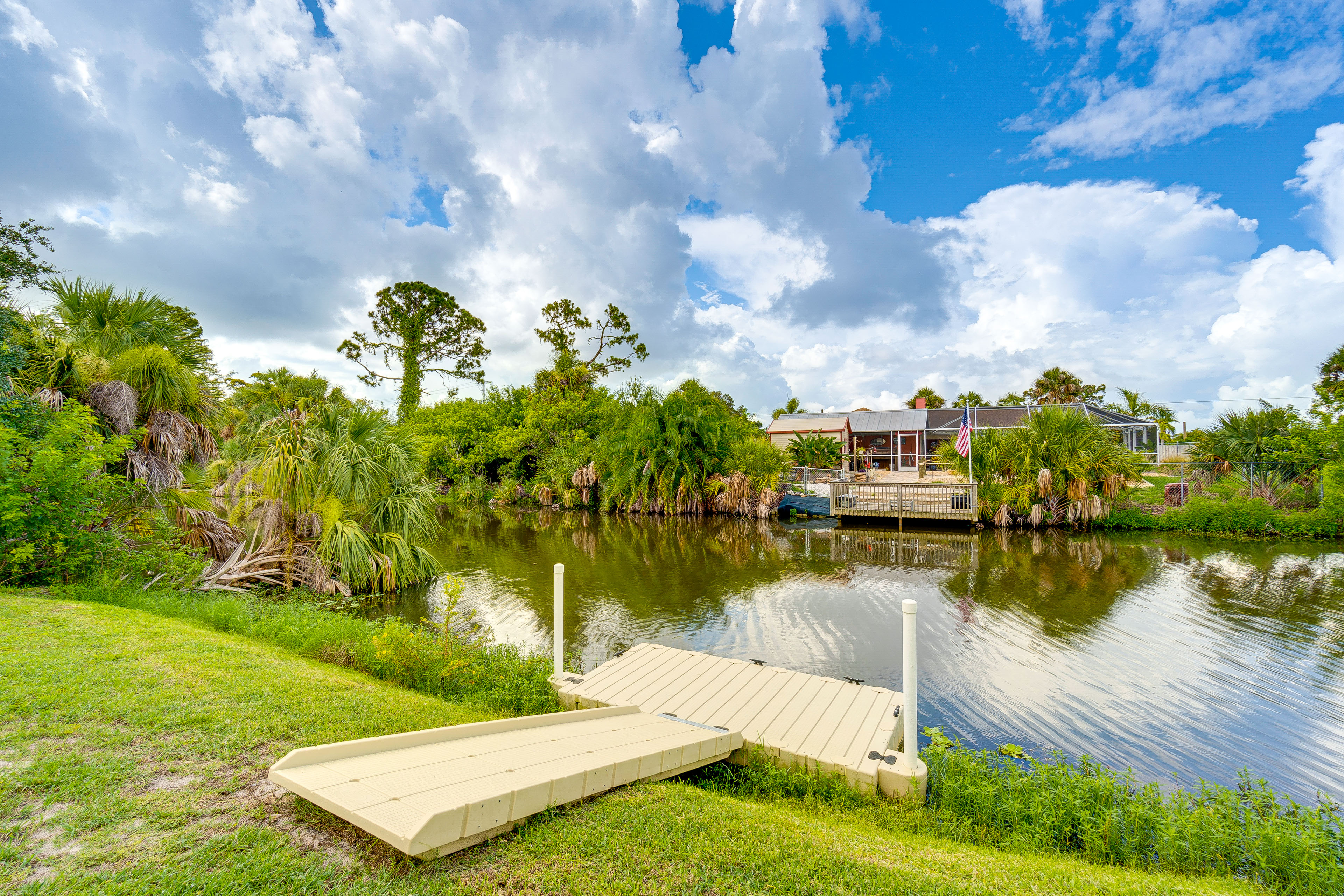 Canalfront Retreat w/ Heated Pool & Hot Tub!