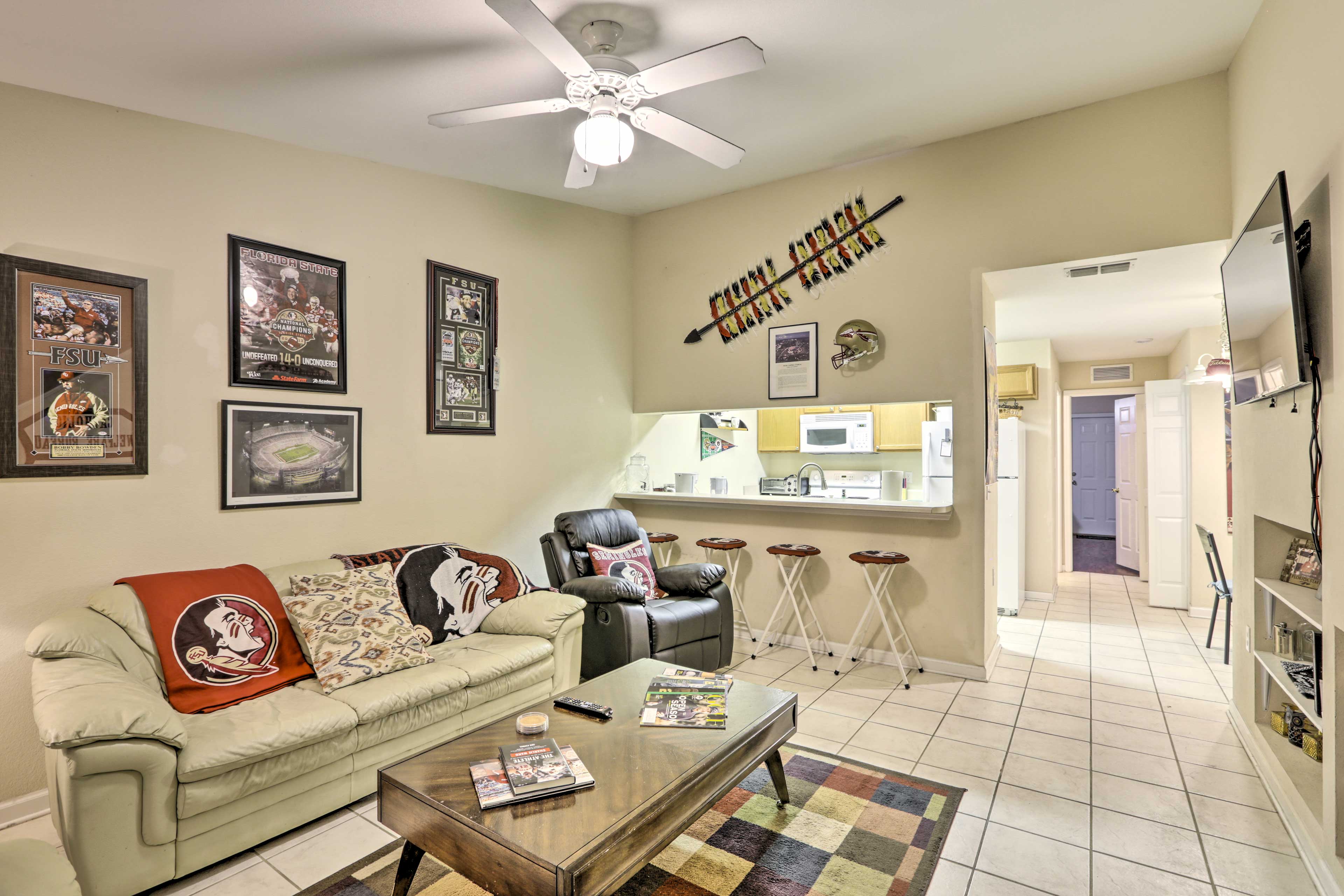 Property Image 2 - Tallahassee Townhome 4 Mi to College Town!