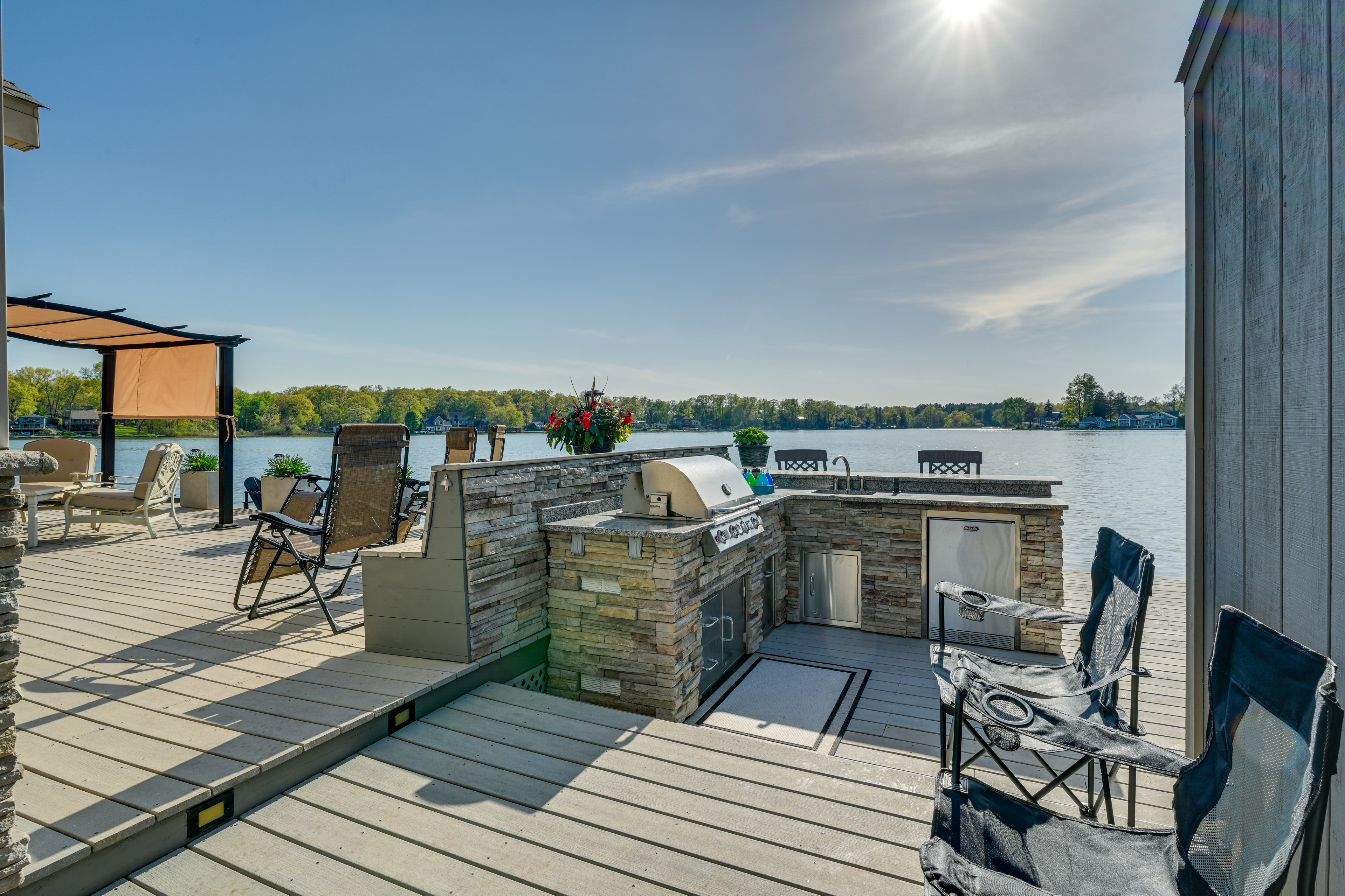 Property Image 2 - Michigan Island Lake House: Sunrise & Sunset Views