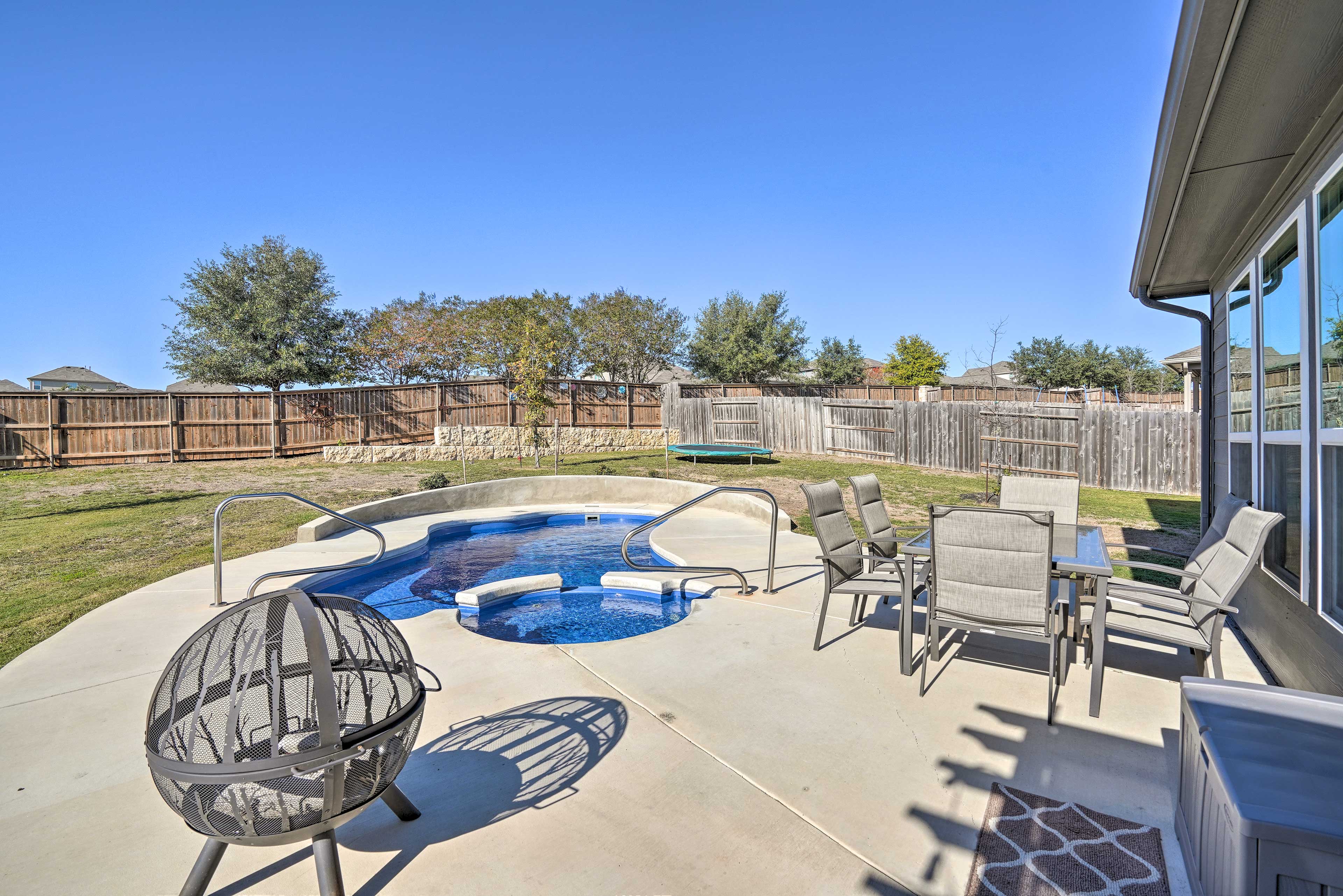 Property Image 1 - Sleek Schertz House w/ Private Pool & Spa