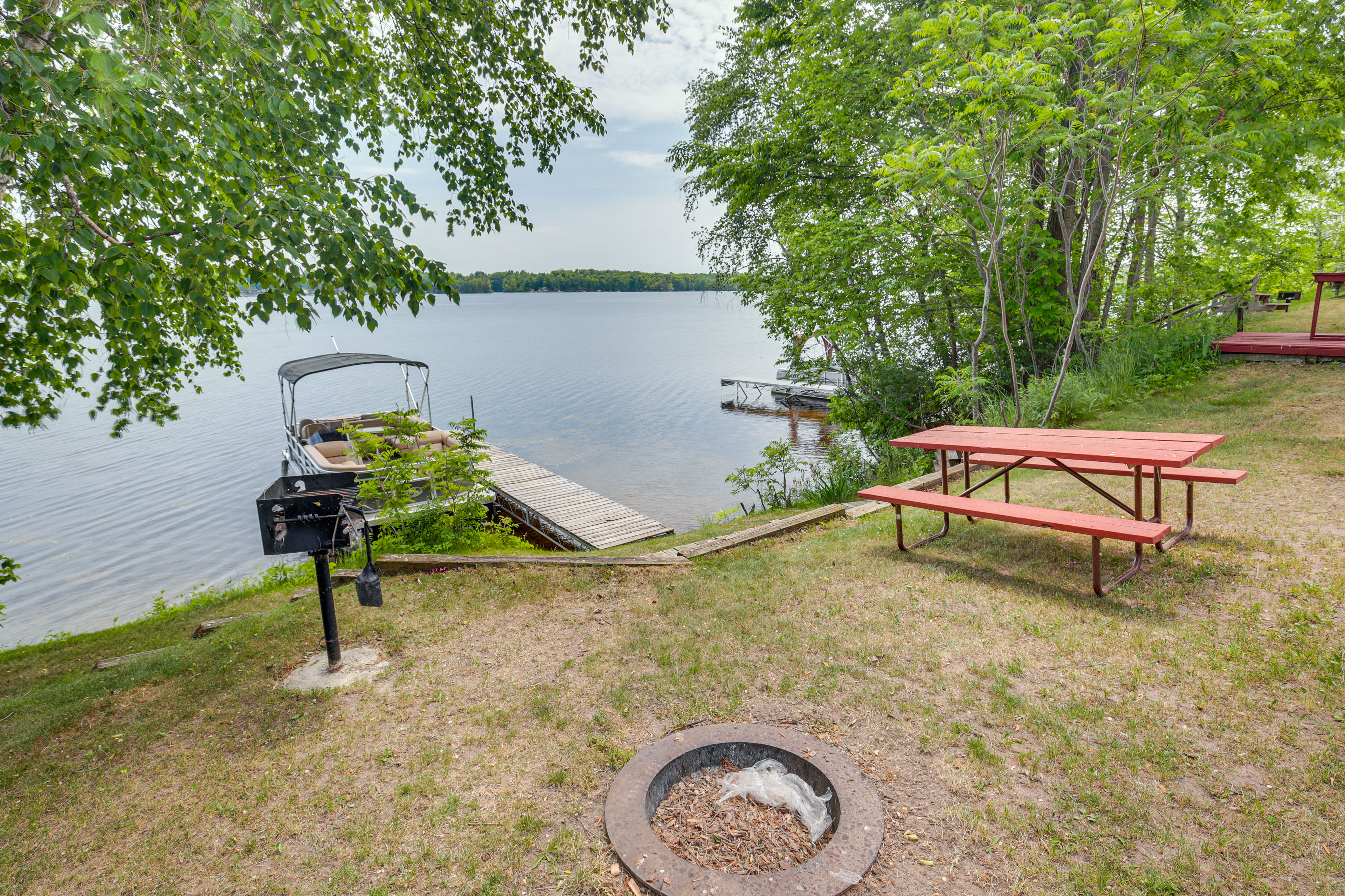 Property Image 1 - Pet-Friendly Wisconsin Cabin on Lake w/ Fire Pit!