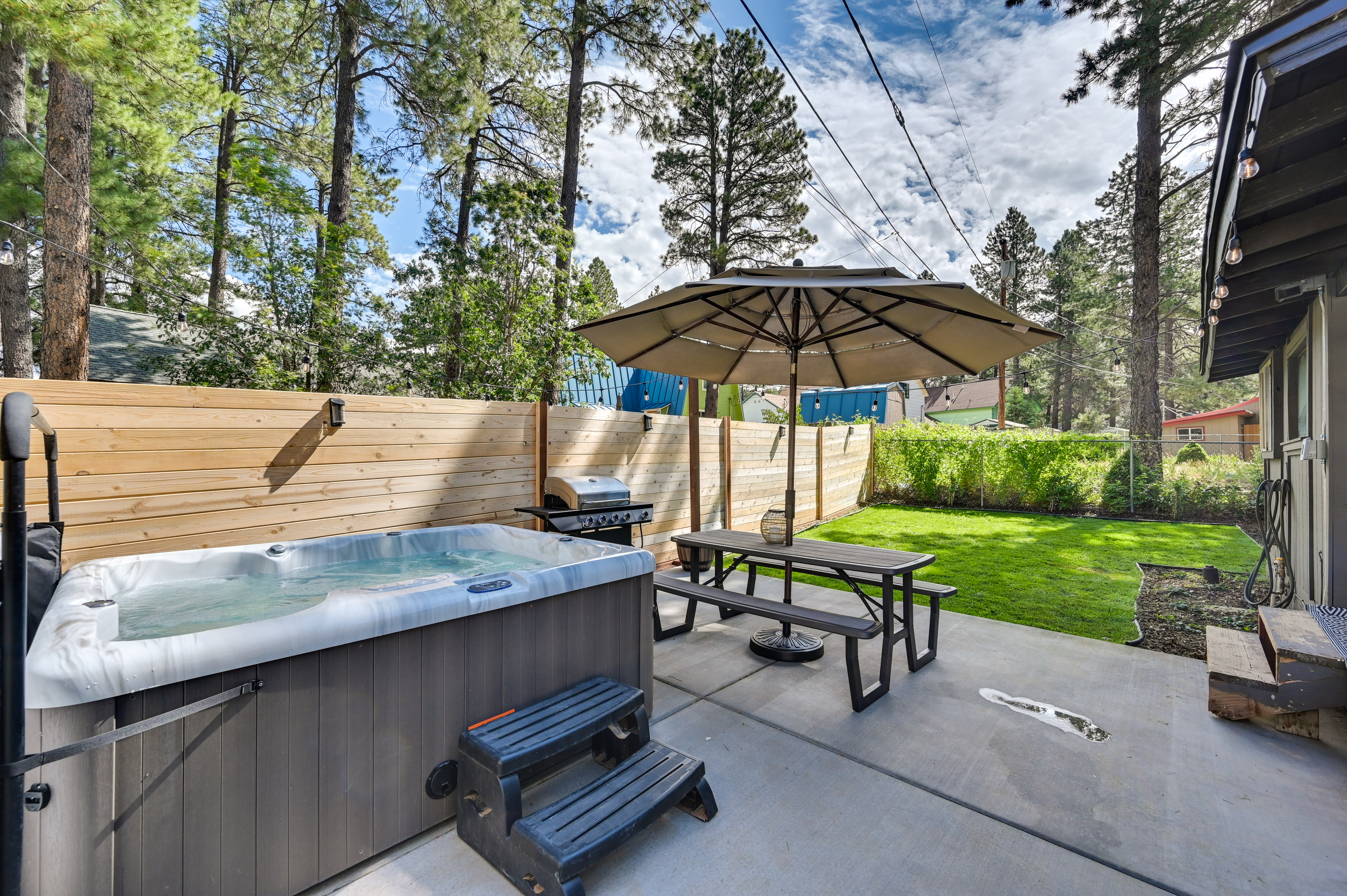 Property Image 2 - Flagstaff Cabin w/ Hot Tub & Fire Pit!