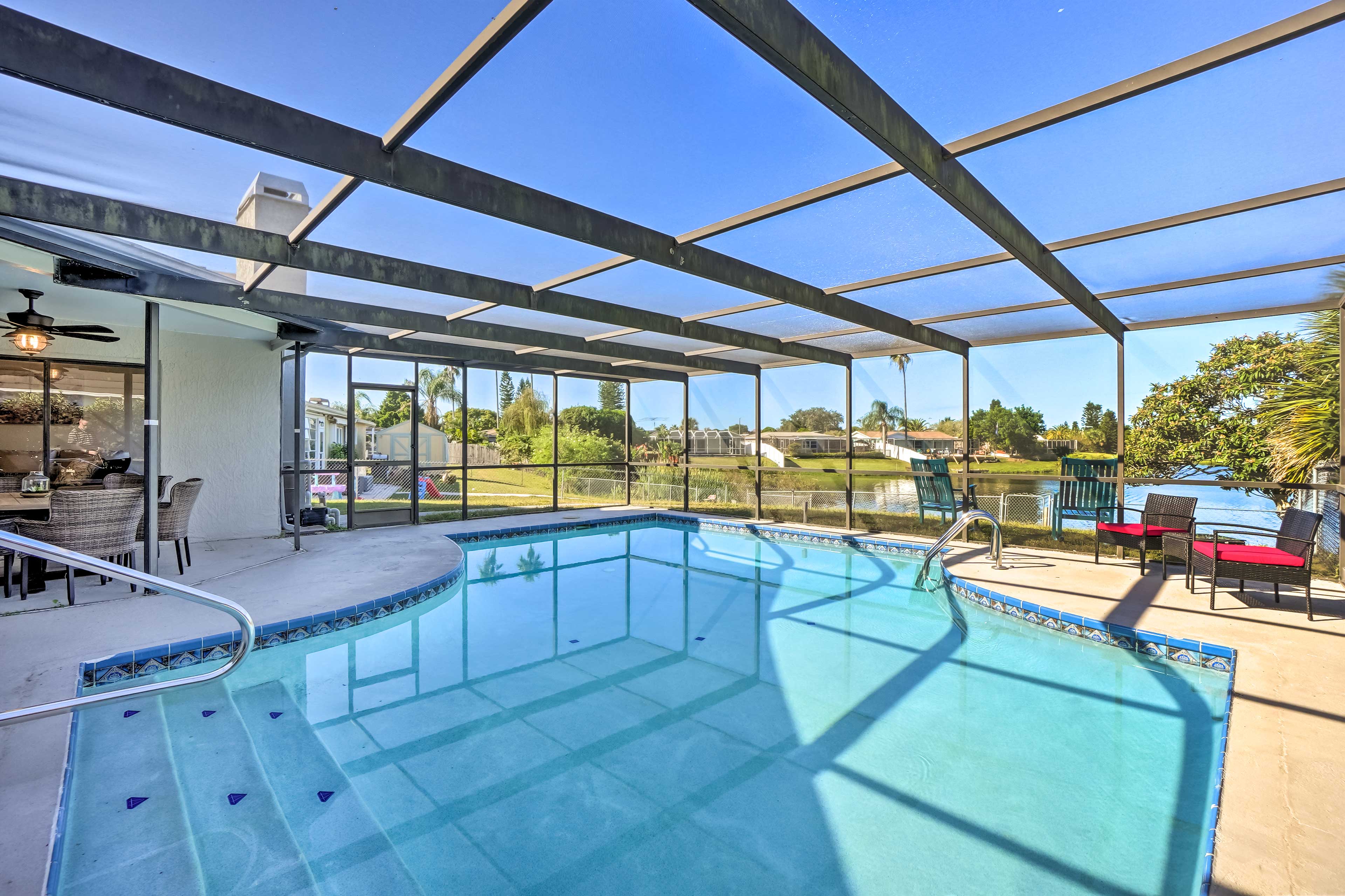 Property Image 1 - Waterfront Port Richey House w/ Heated Pool!