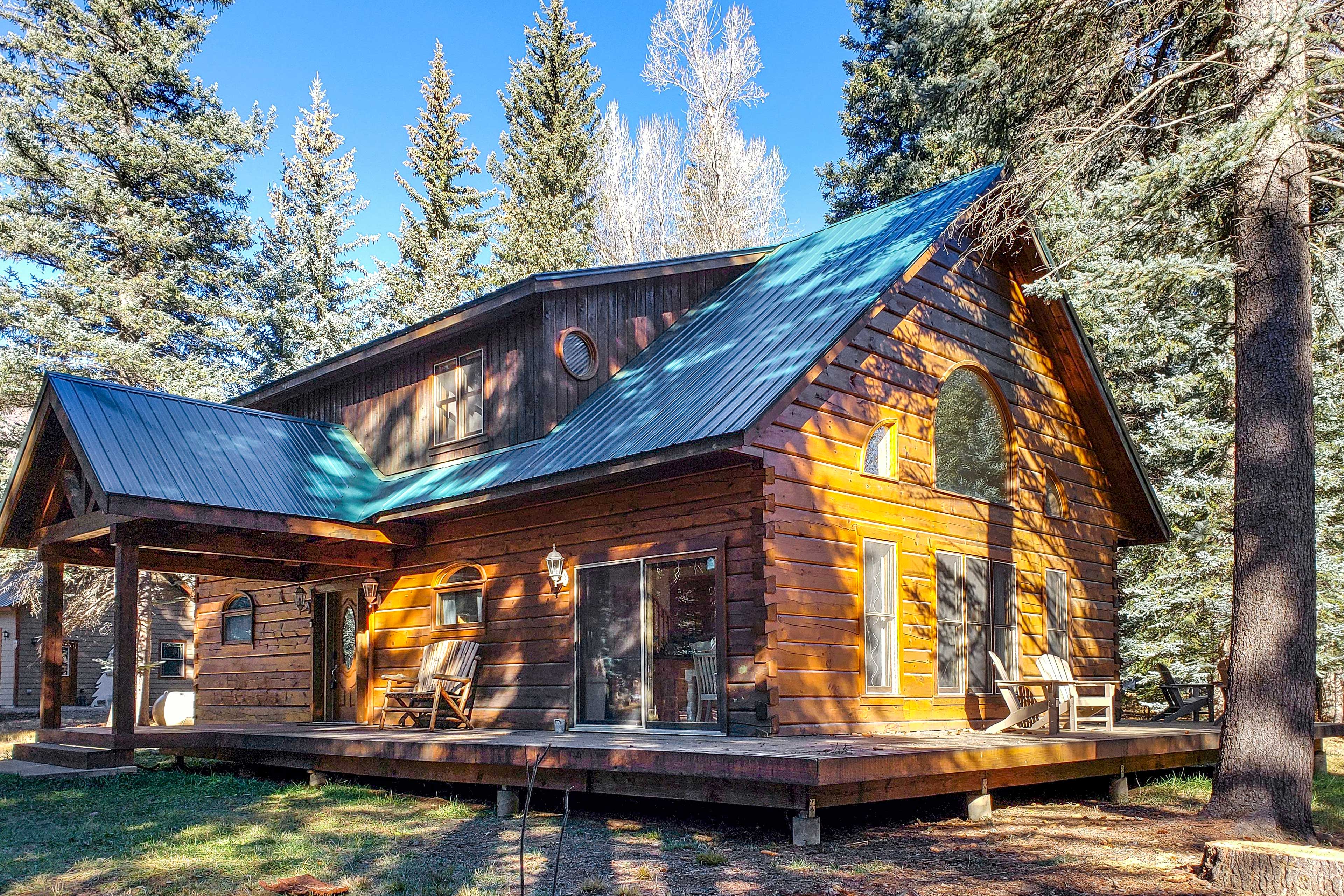 Property Image 1 - Bayfield Cabin w/ Wraparound Deck & Fire Pit