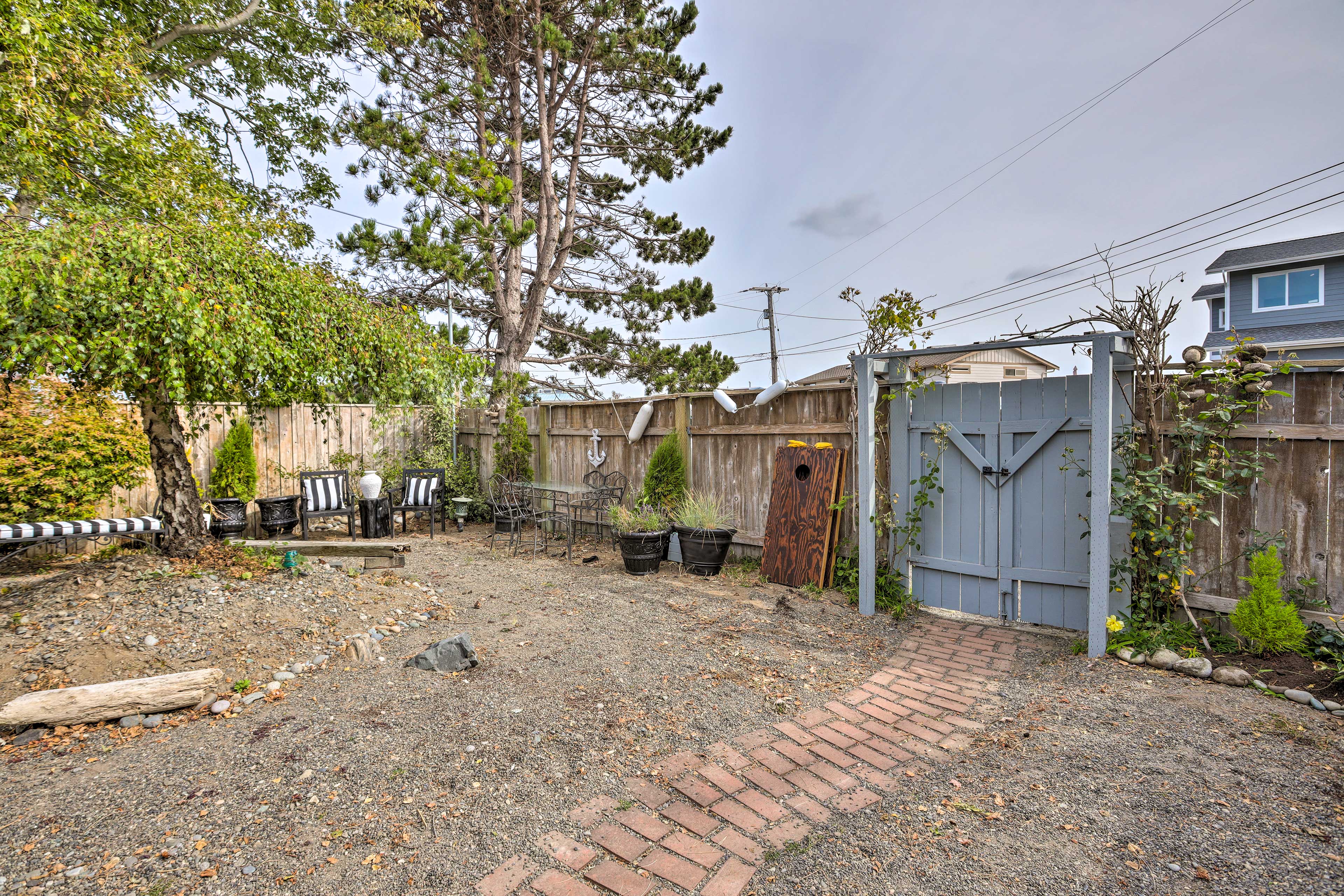 Property Image 1 - Oceanfront Ferndale Oasis w/ Fire Pit, Grill!