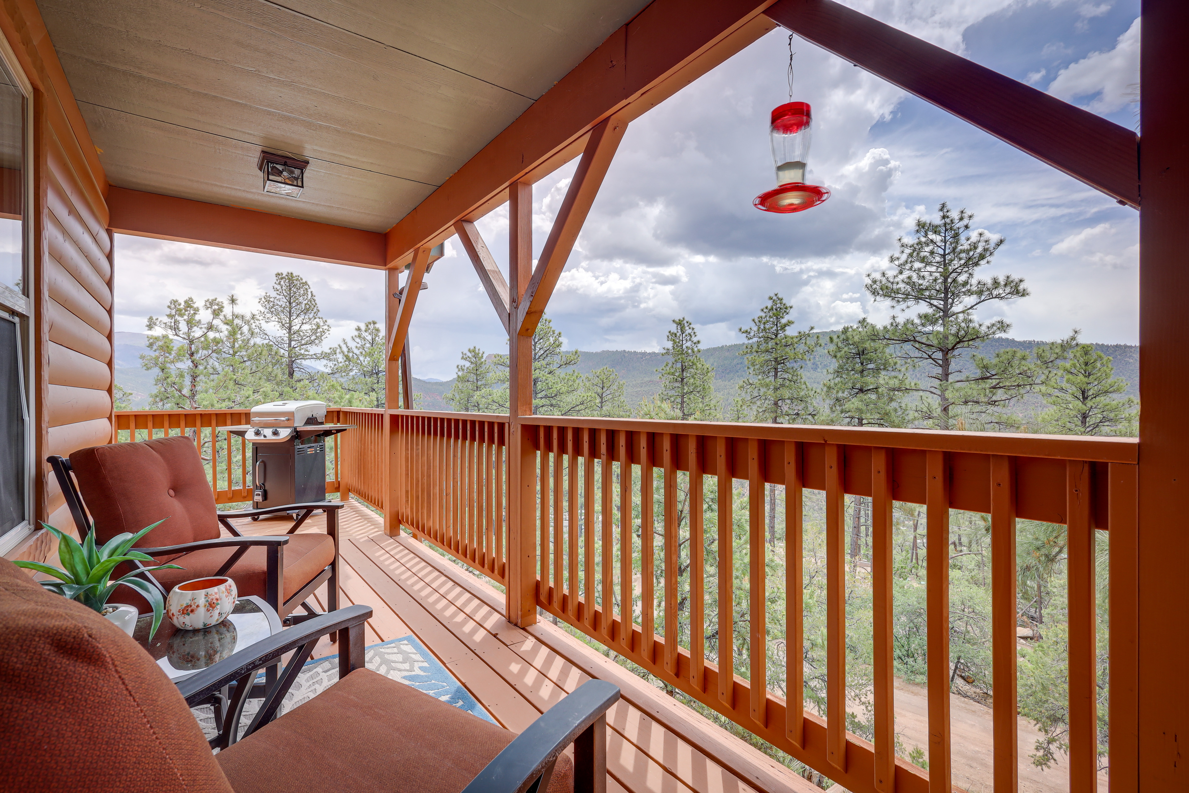 Property Image 1 - Jemez Springs Cabin w/ Deck + Mountain Views!