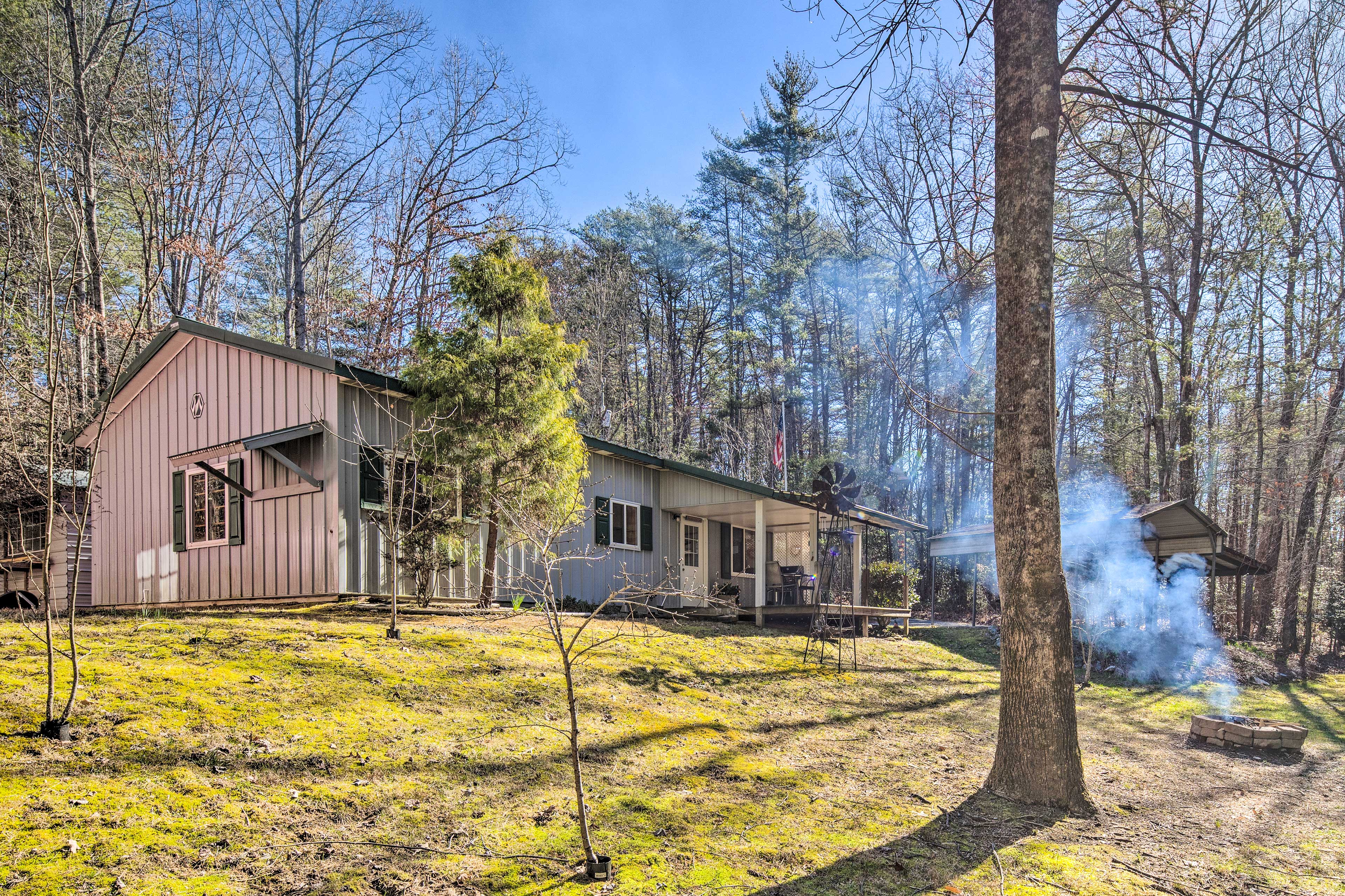 Property Image 2 - Penrose Home w/ Covered Deck + Fire Pit!