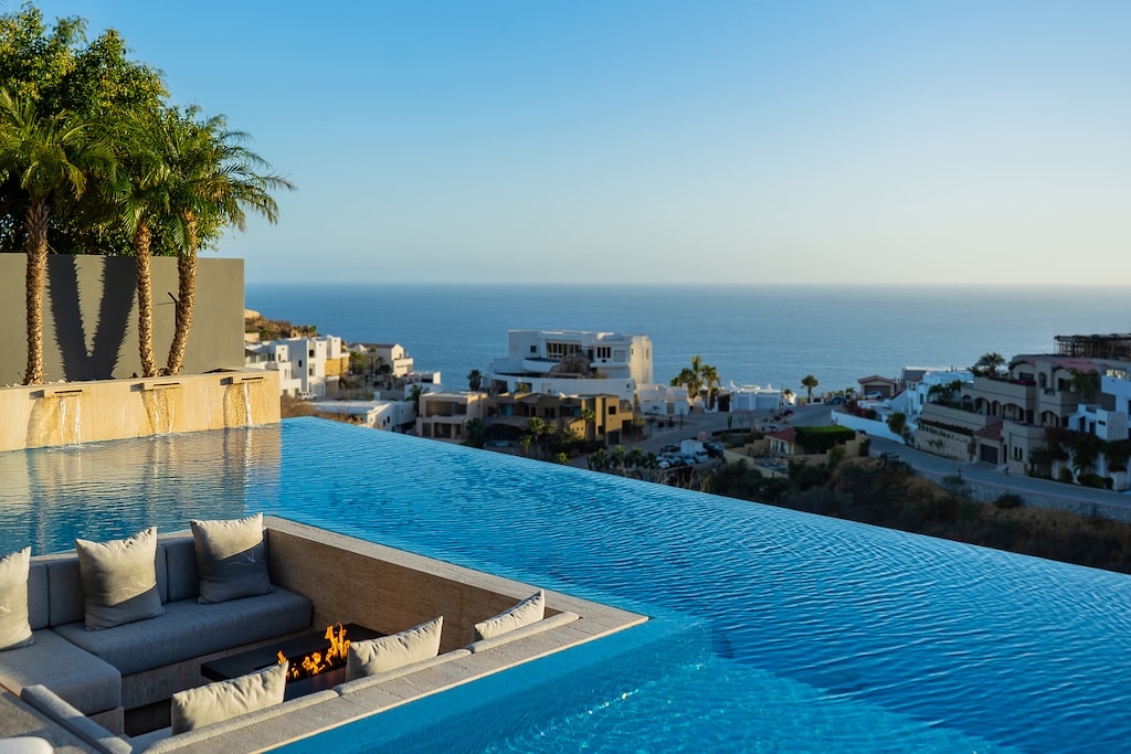 Gorgeous poolside with ocean views