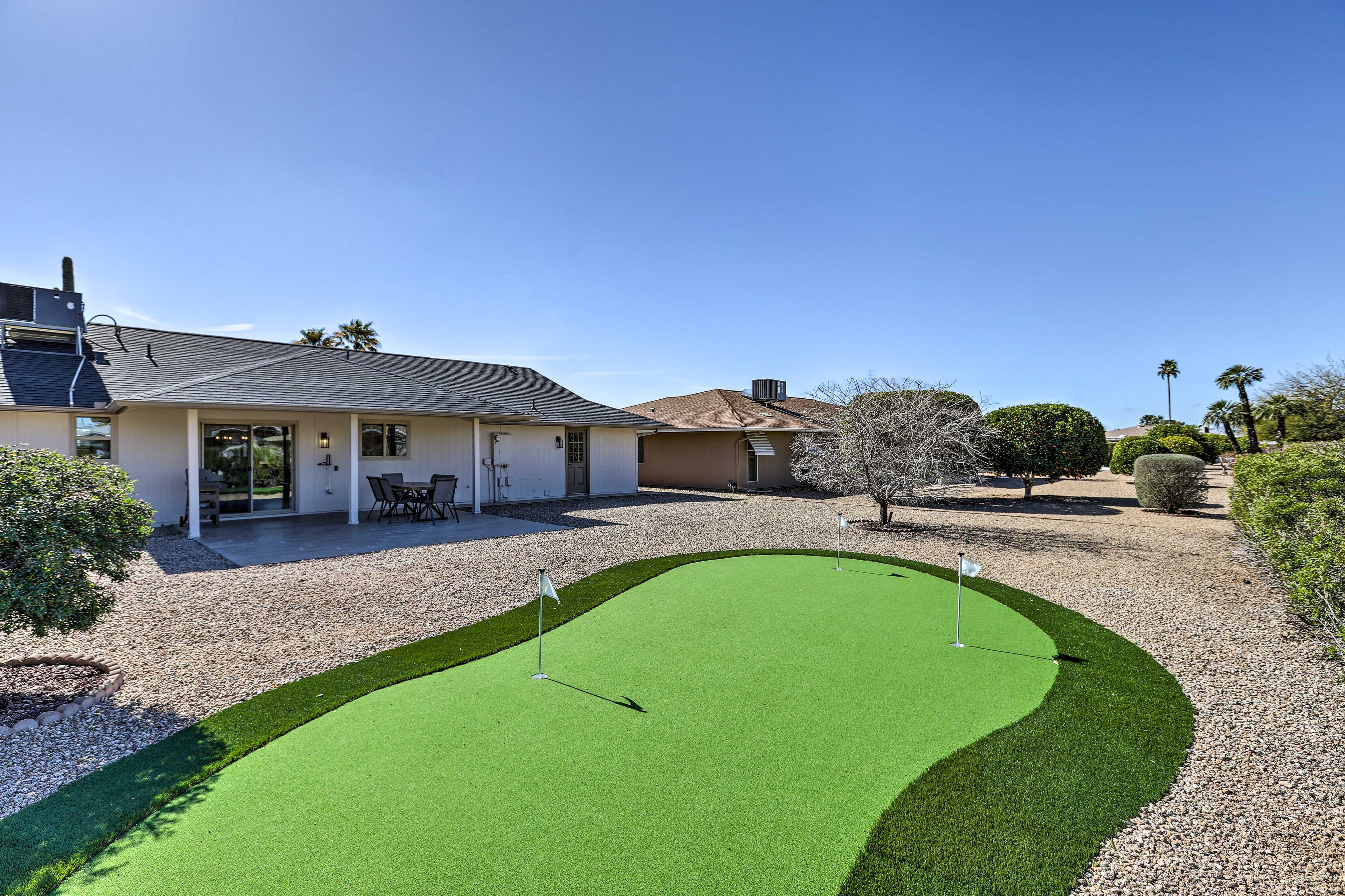 Property Image 2 - Sun City West Vacation Home w/ Putting Green!