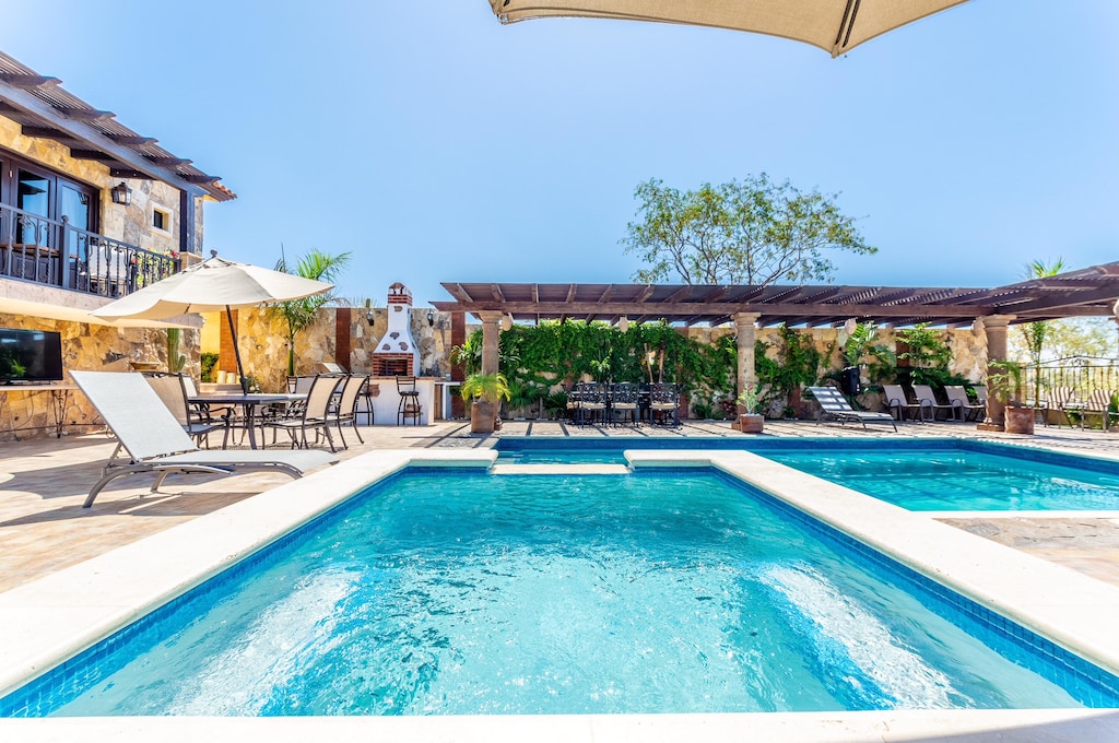 Pool and Jacuzzi patio