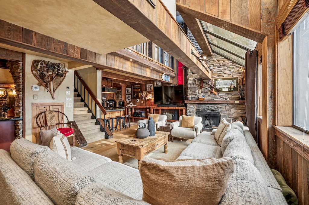 Living Area - Beaver Run Peak 9 Penthouse - Breckenridge Vacation Rental